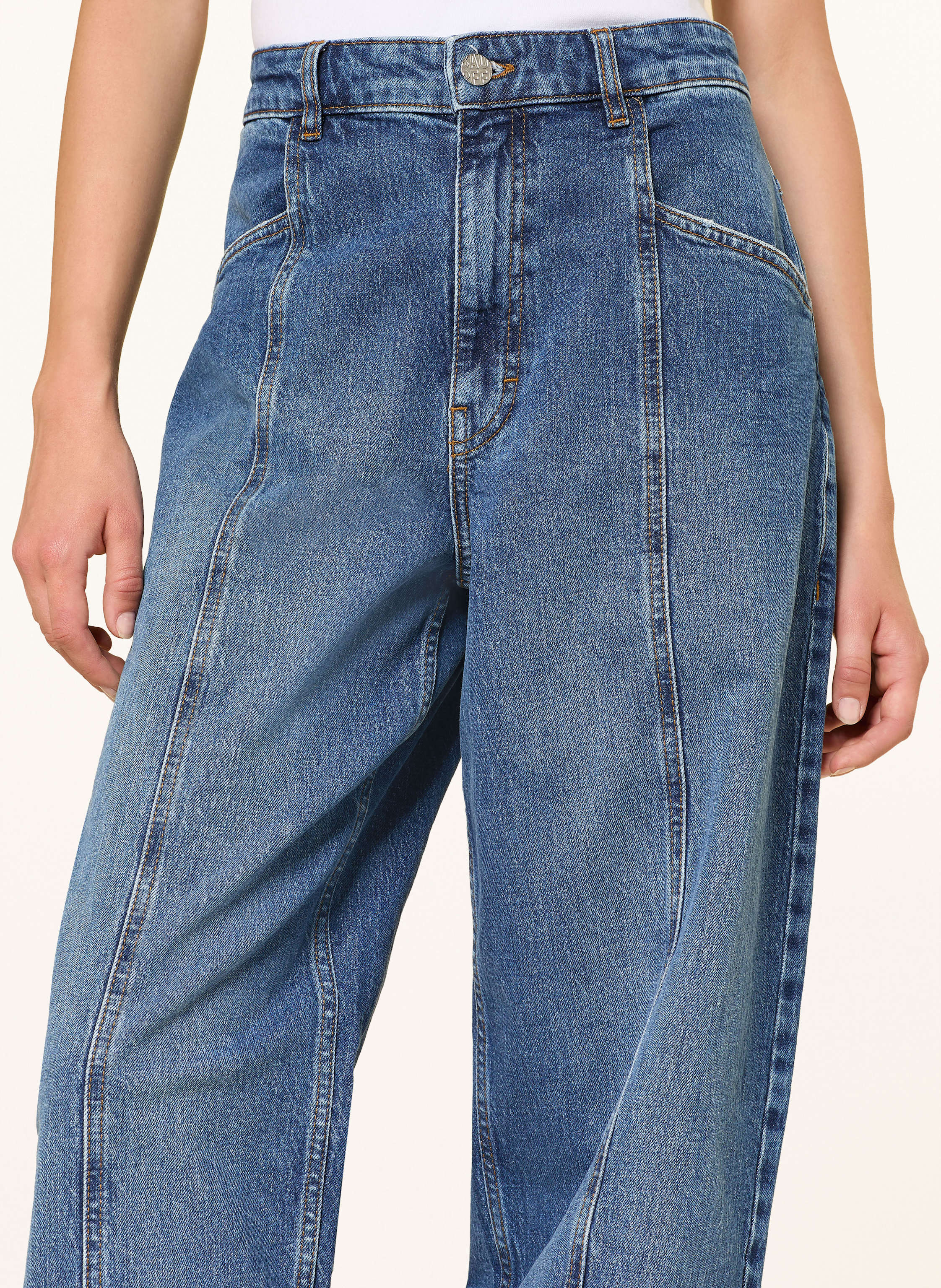 Thumbnail - Baum Und Pferdgarten Barrel Jeans blau