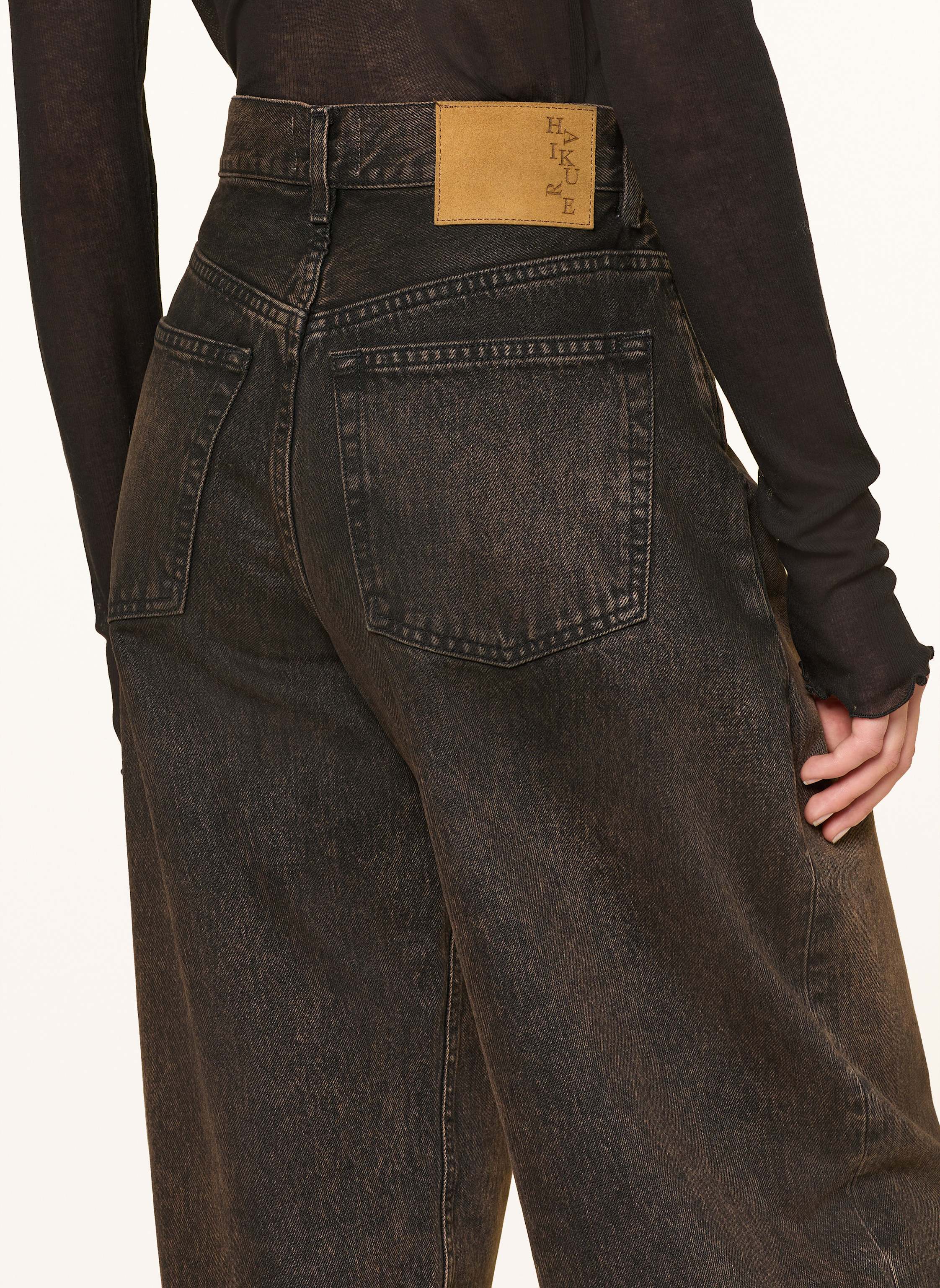 Thumbnail - Haikure Barrel Jeans Bibi grau