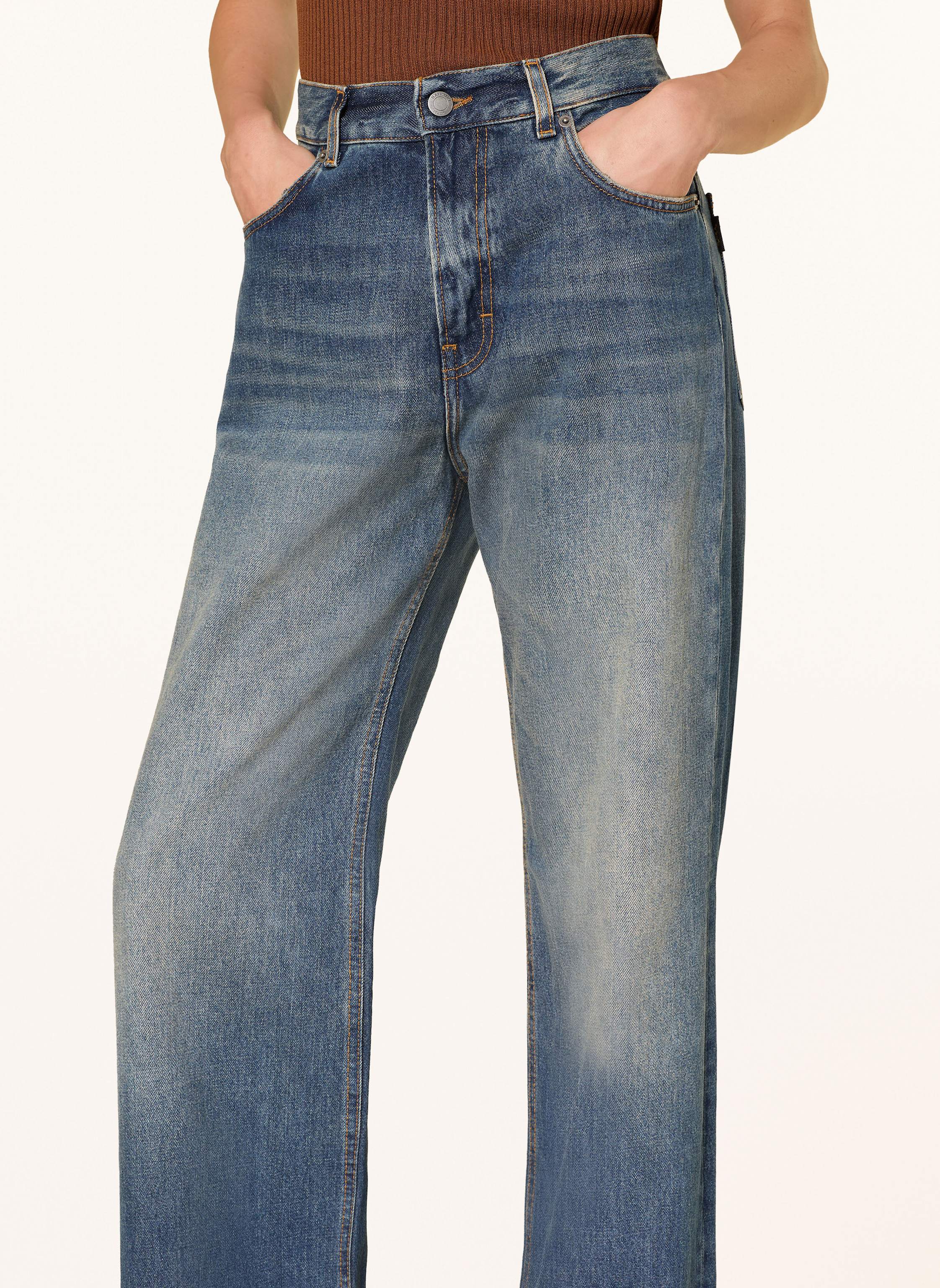 Thumbnail - Haikure Wide Leg Jeans Korea blau