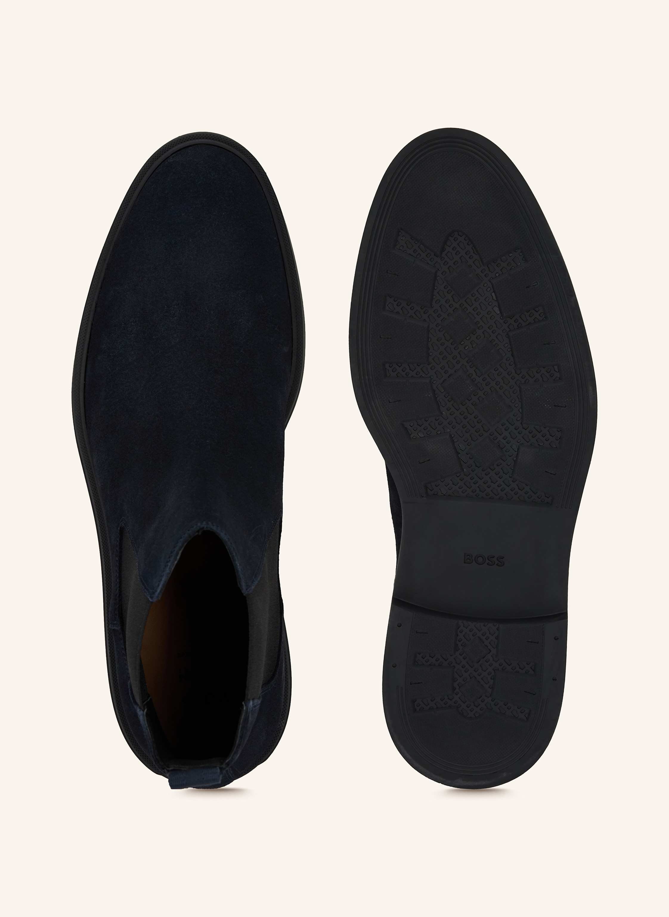 Thumbnail - Boss Chelsea-Boots Calev blau