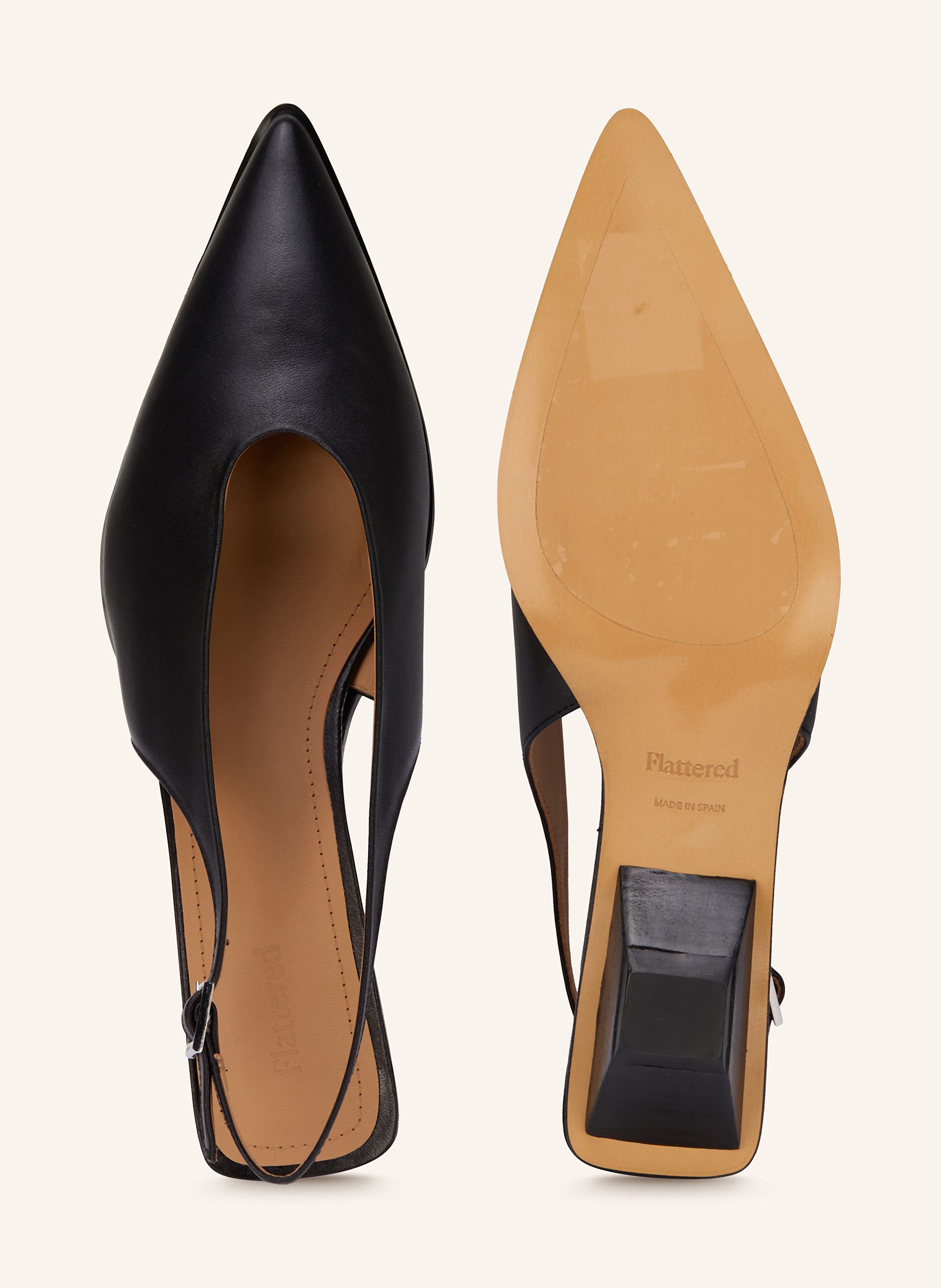 Thumbnail - Flattered Slingpumps Avalon schwarz