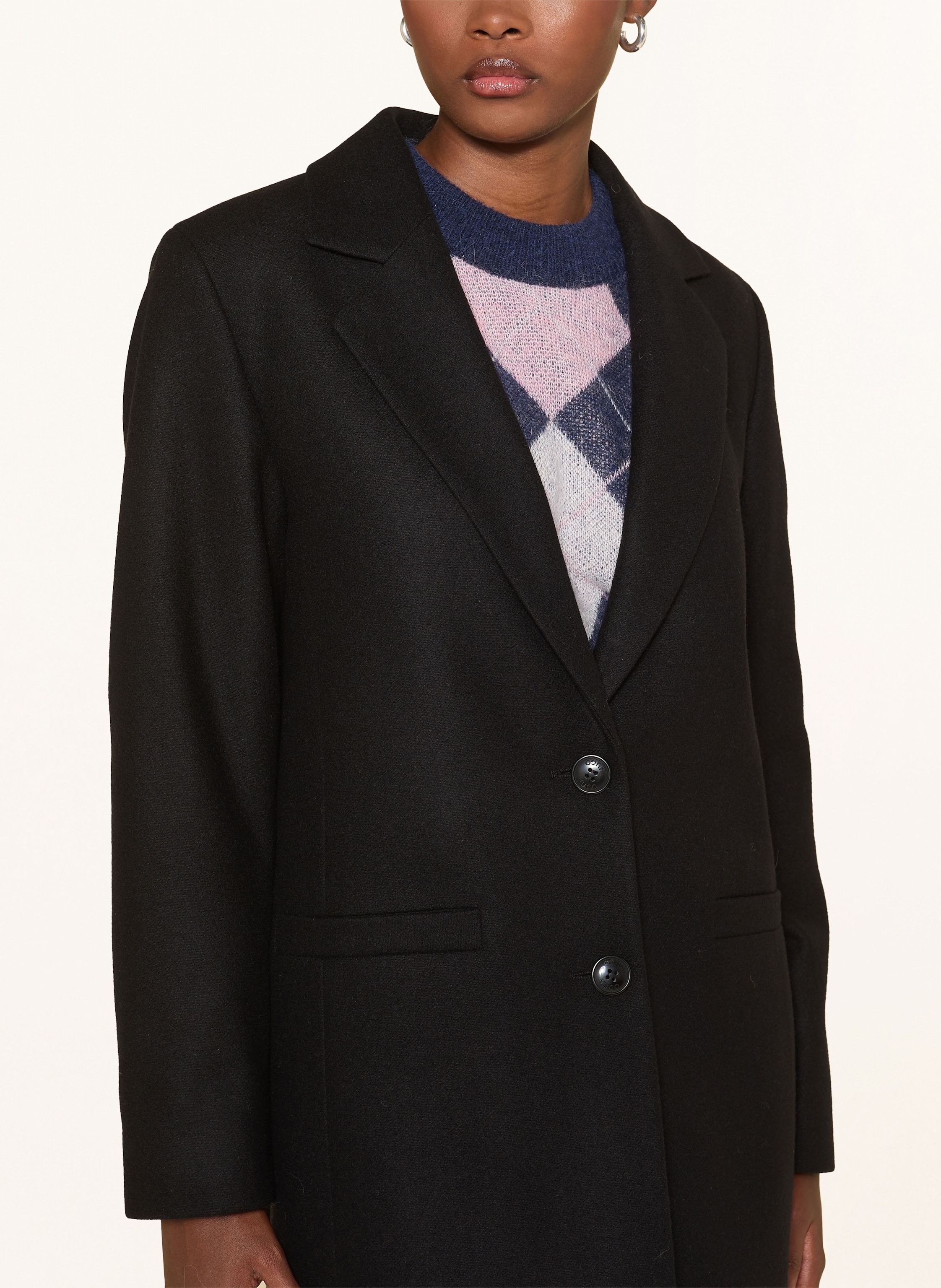 Thumbnail - Hugo Wollmantel Mojeni schwarz