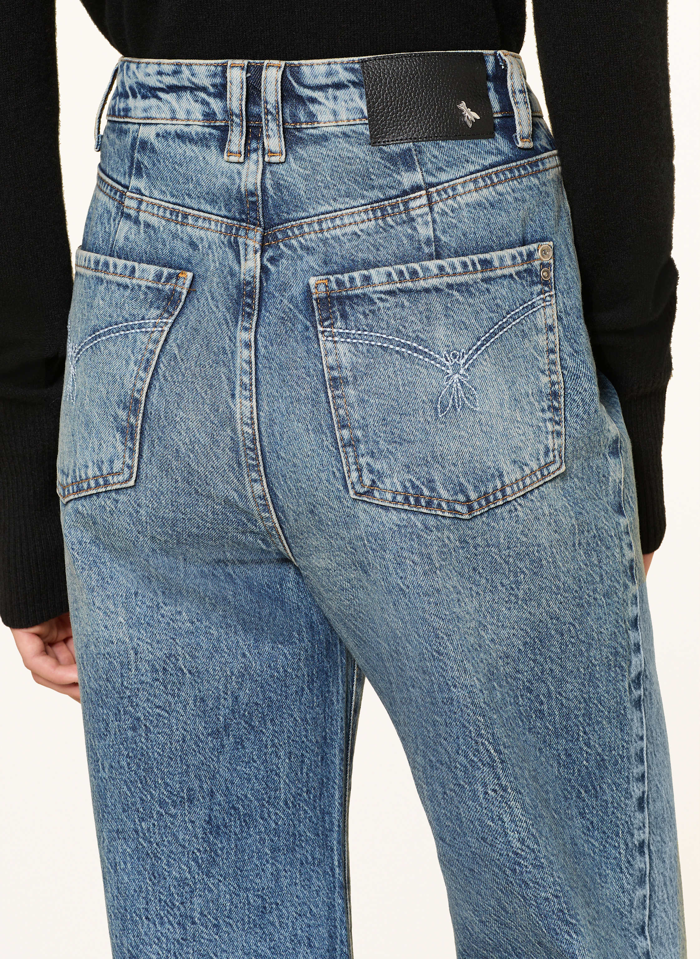 Thumbnail - Patrizia Pepe Straight Jeans blau