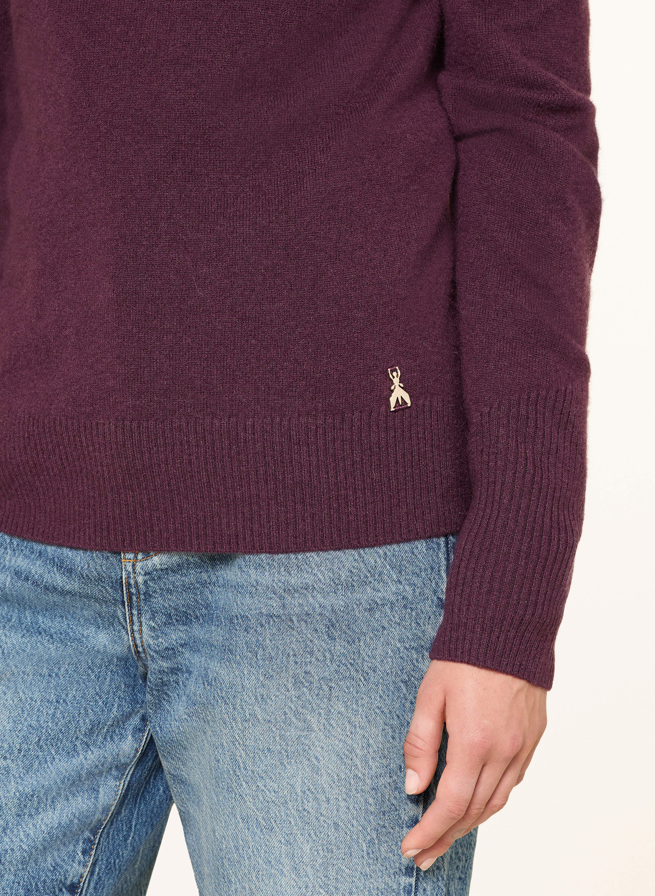 Thumbnail - Patrizia Pepe Cashmere-Pullover lila