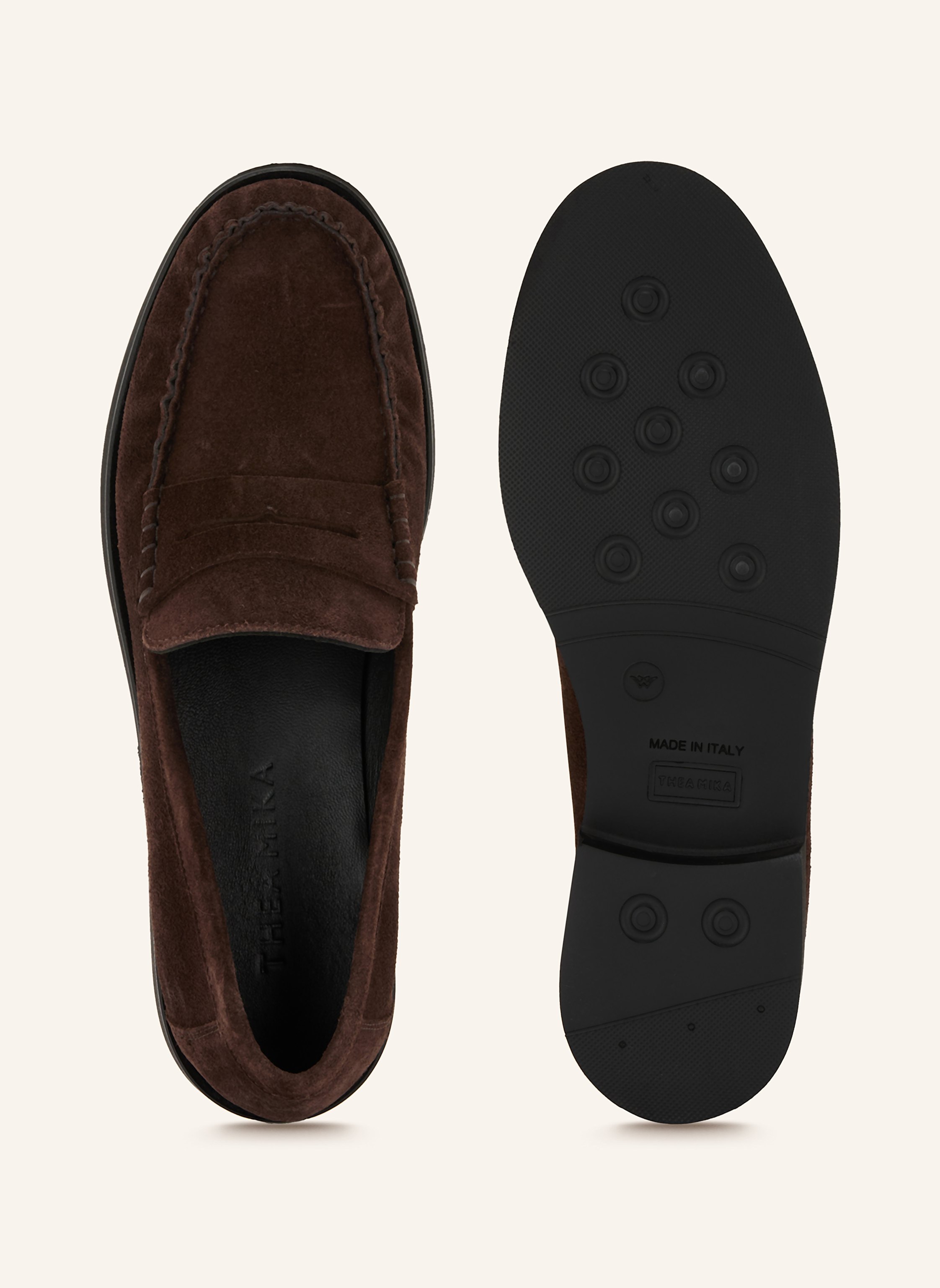 Thumbnail - Thea Mika Penny-Loafer braun