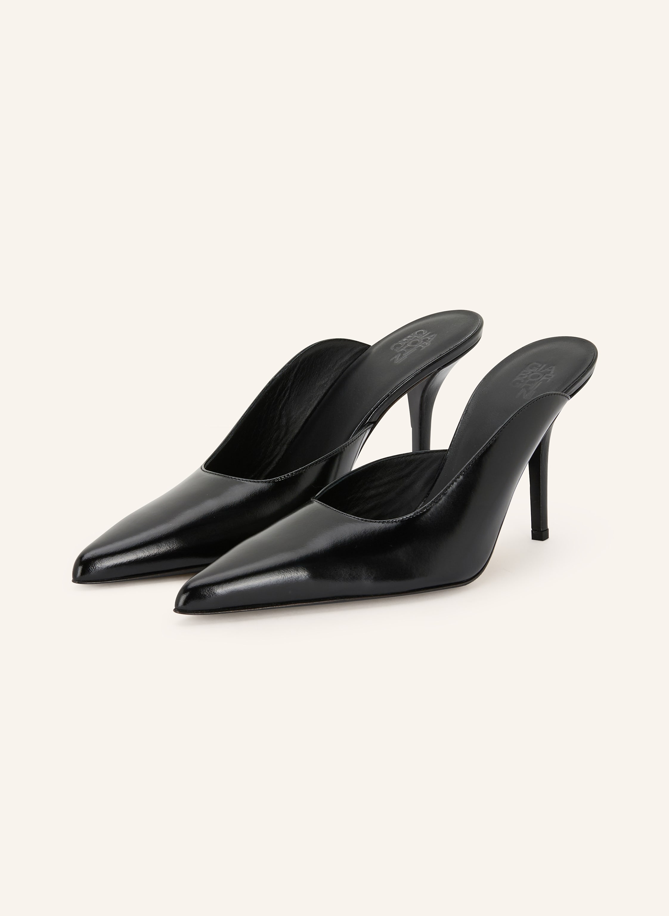 GIA BORGHINI Mules ABELLA in black