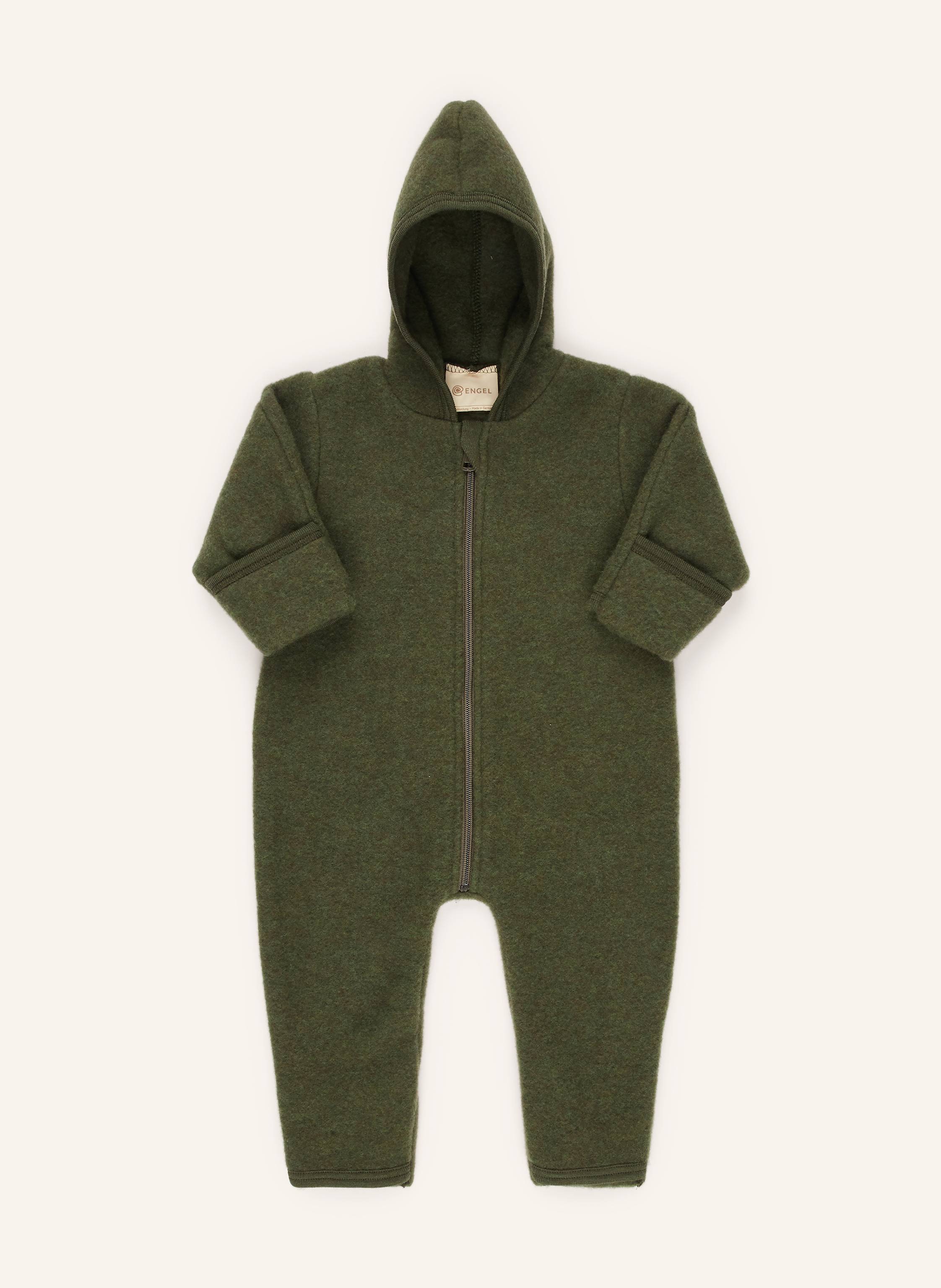 Engel Fleece-Overall gruen