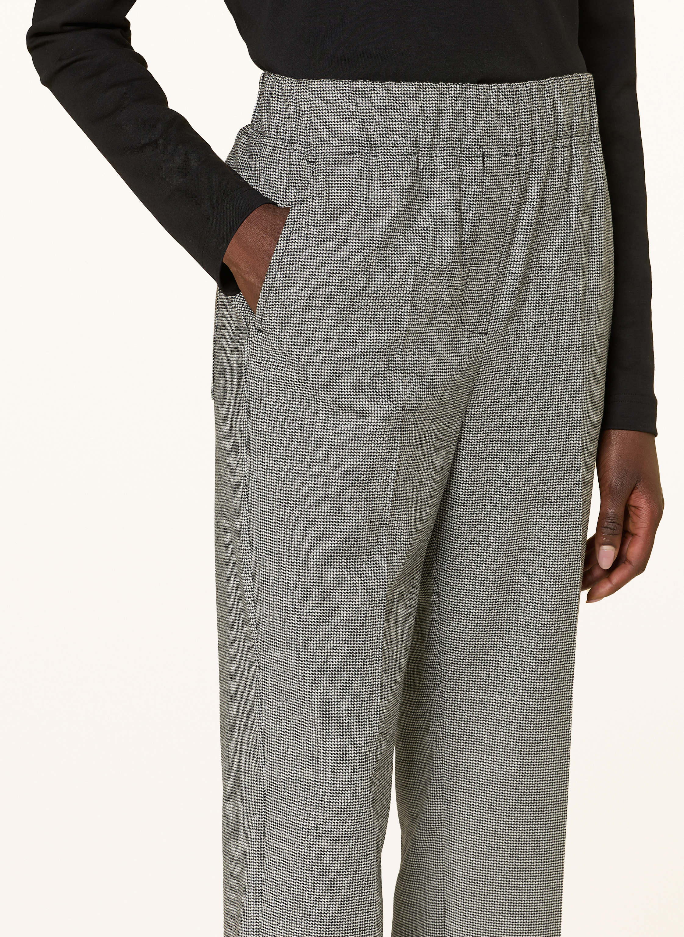 Thumbnail - Weekend Max Mara Marlenehose Hateley schwarz