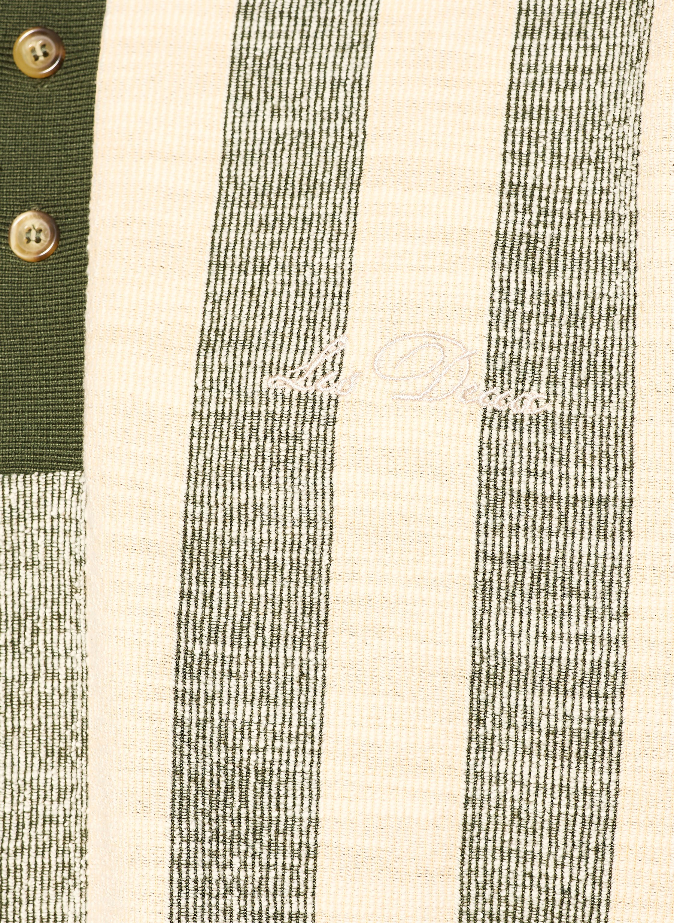 Thumbnail - Les Deux Jacquard-Poloshirt gruen