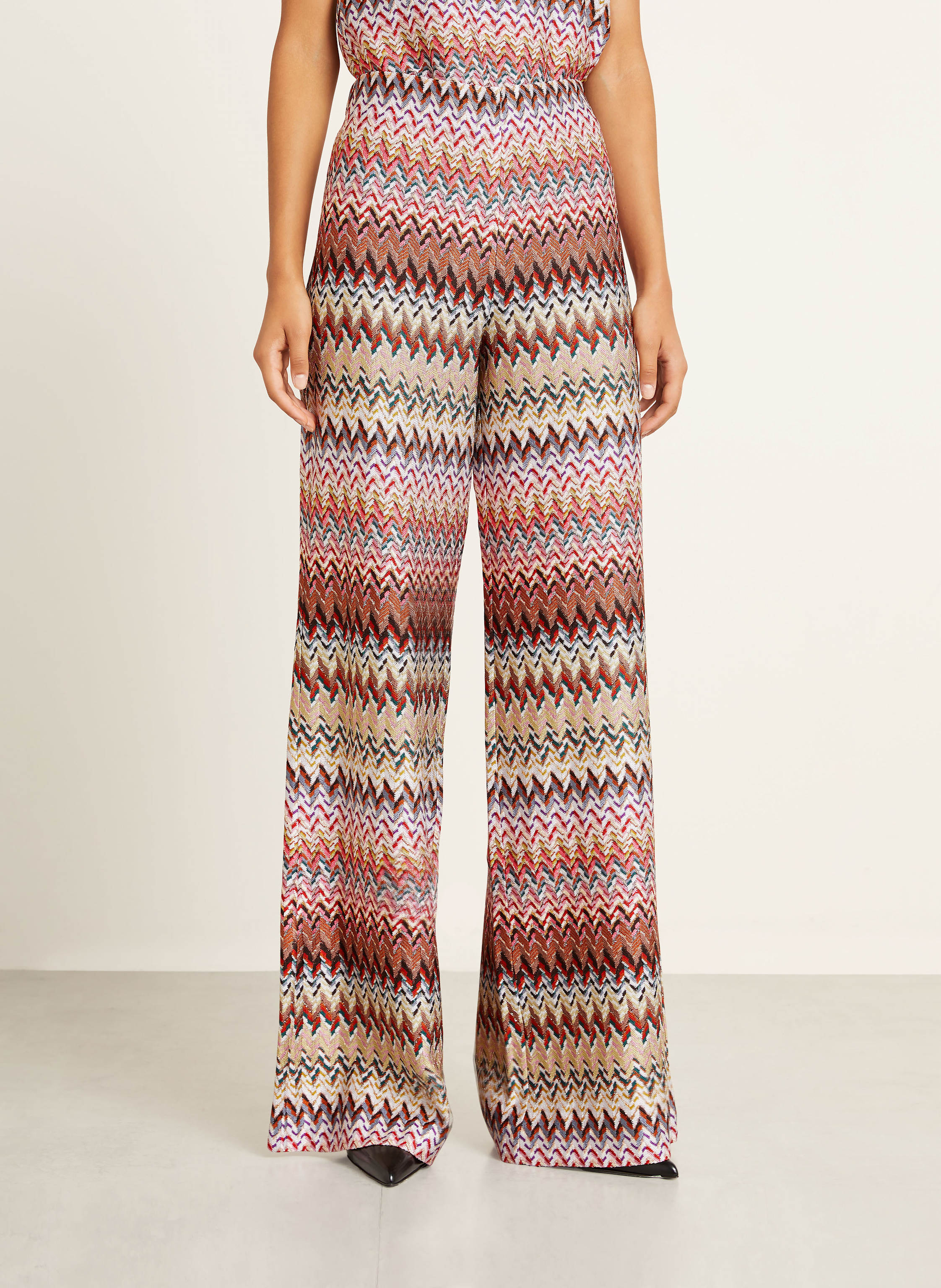 Thumbnail - Missoni Hose Mit Glitzergarn braun