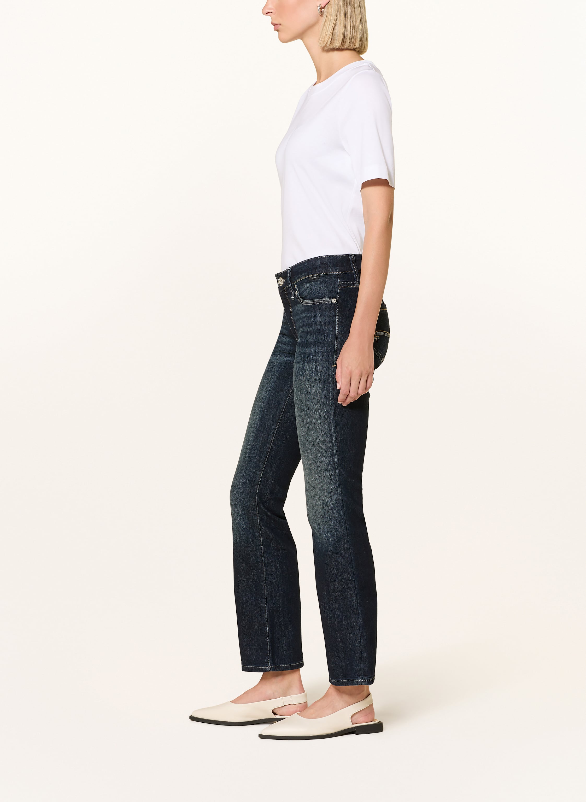 Thumbnail - Mavi Bootcut Jeans Bella blau
