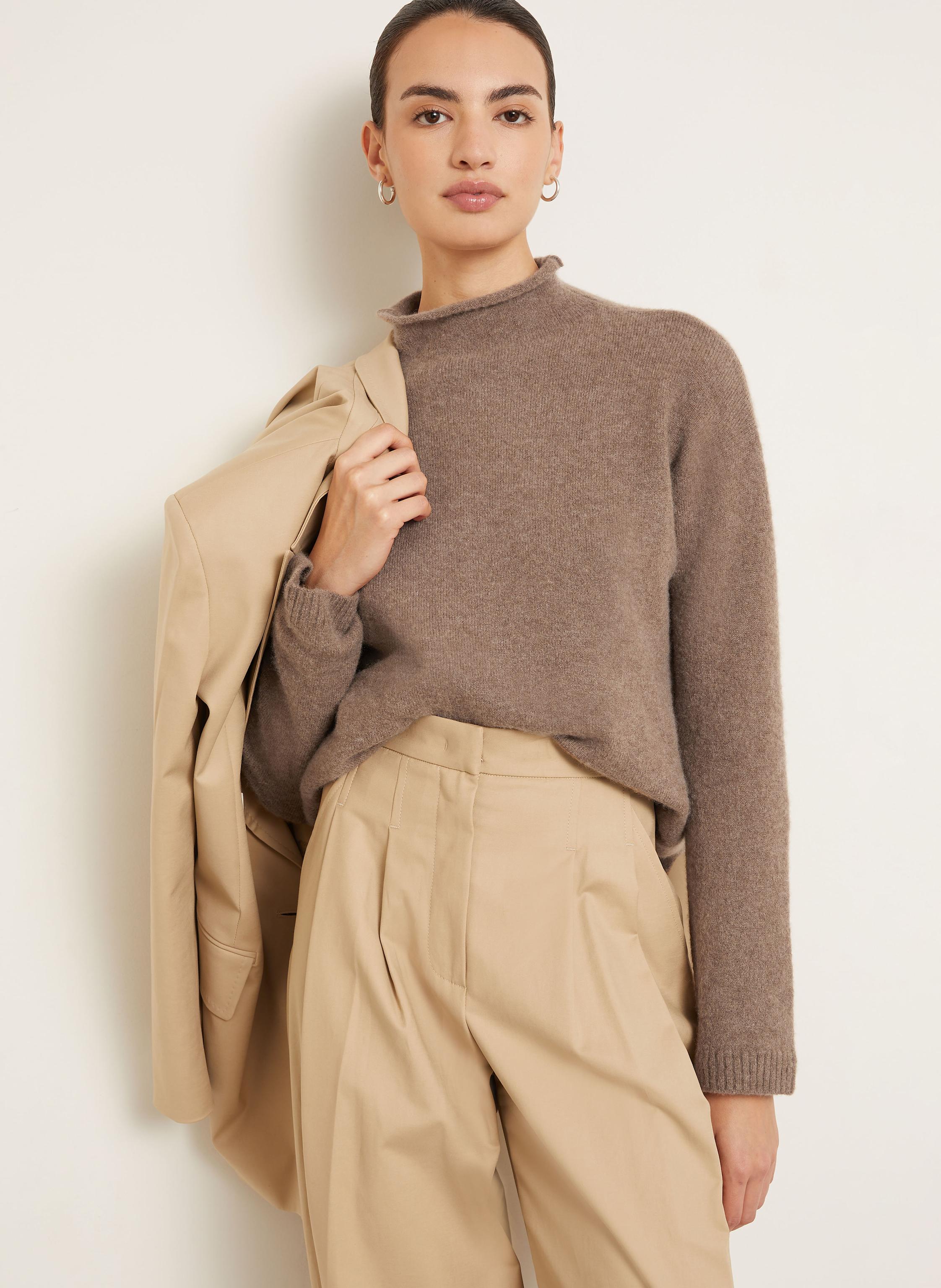 Thumbnail - Max Mara Cashmere-Pullover Orlaya braun