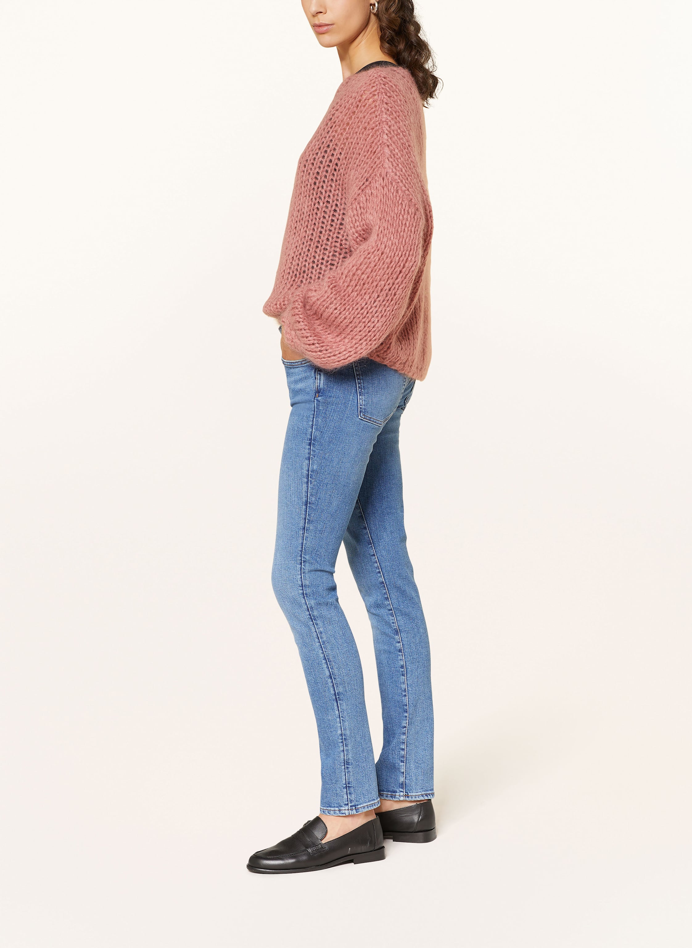 Thumbnail - 7 For All Mankind Skinny Jeans Low Skinny Yuma blau