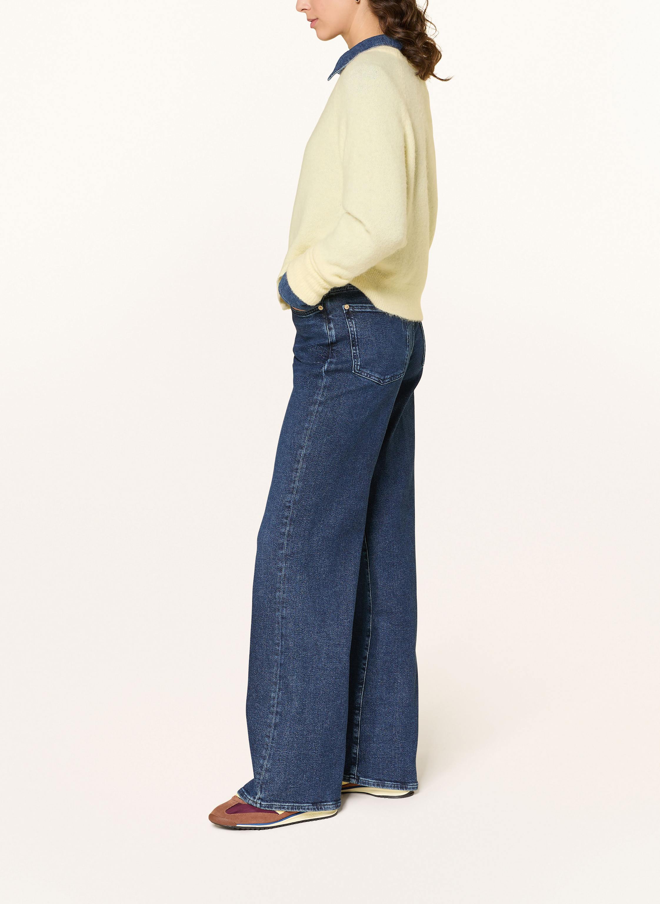 Thumbnail - 7 For All Mankind Flared Jeans Ultra High Rise Jo blau