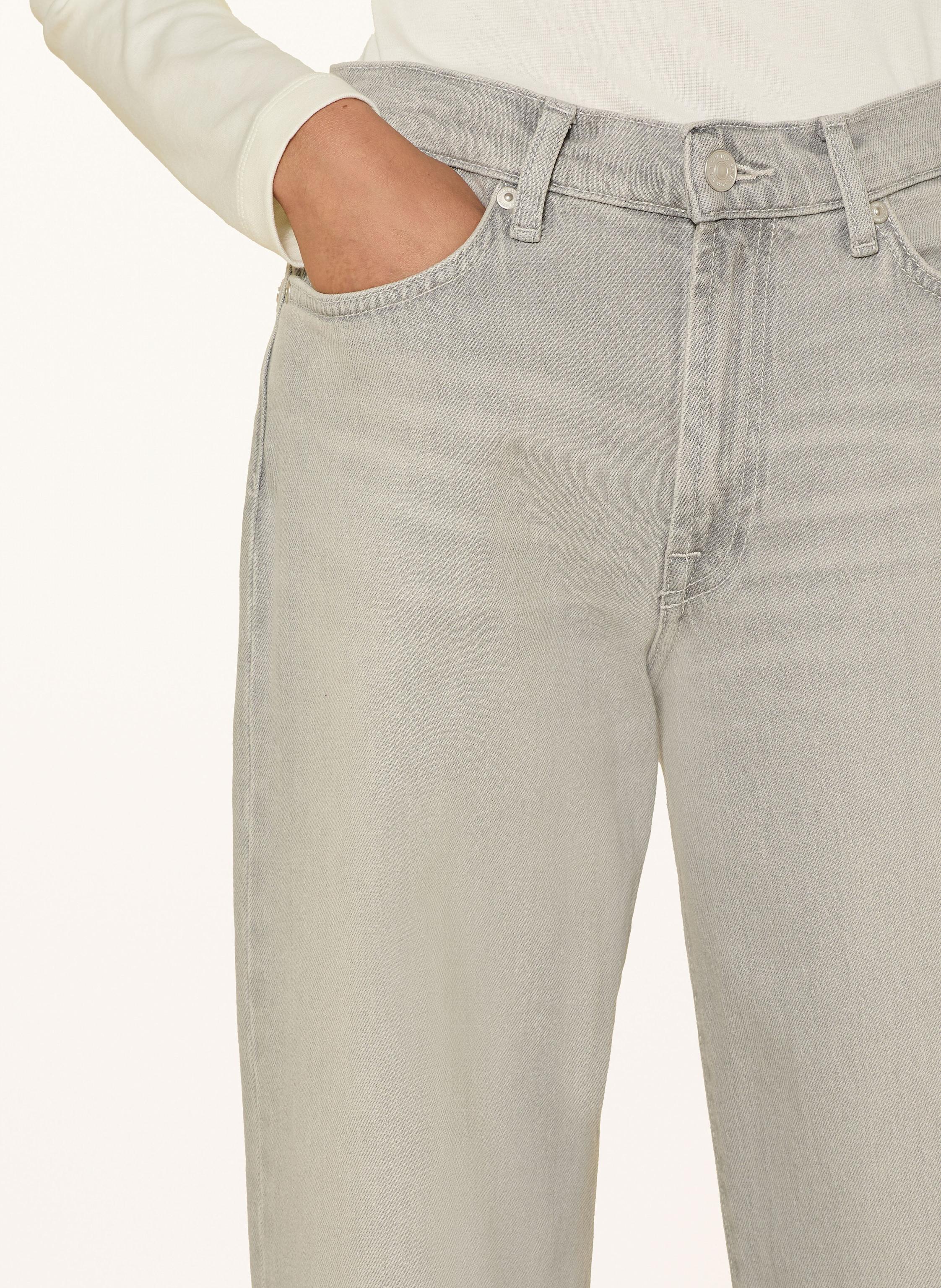 Thumbnail - 7 For All Mankind Wide Leg Jeans Lotta grau