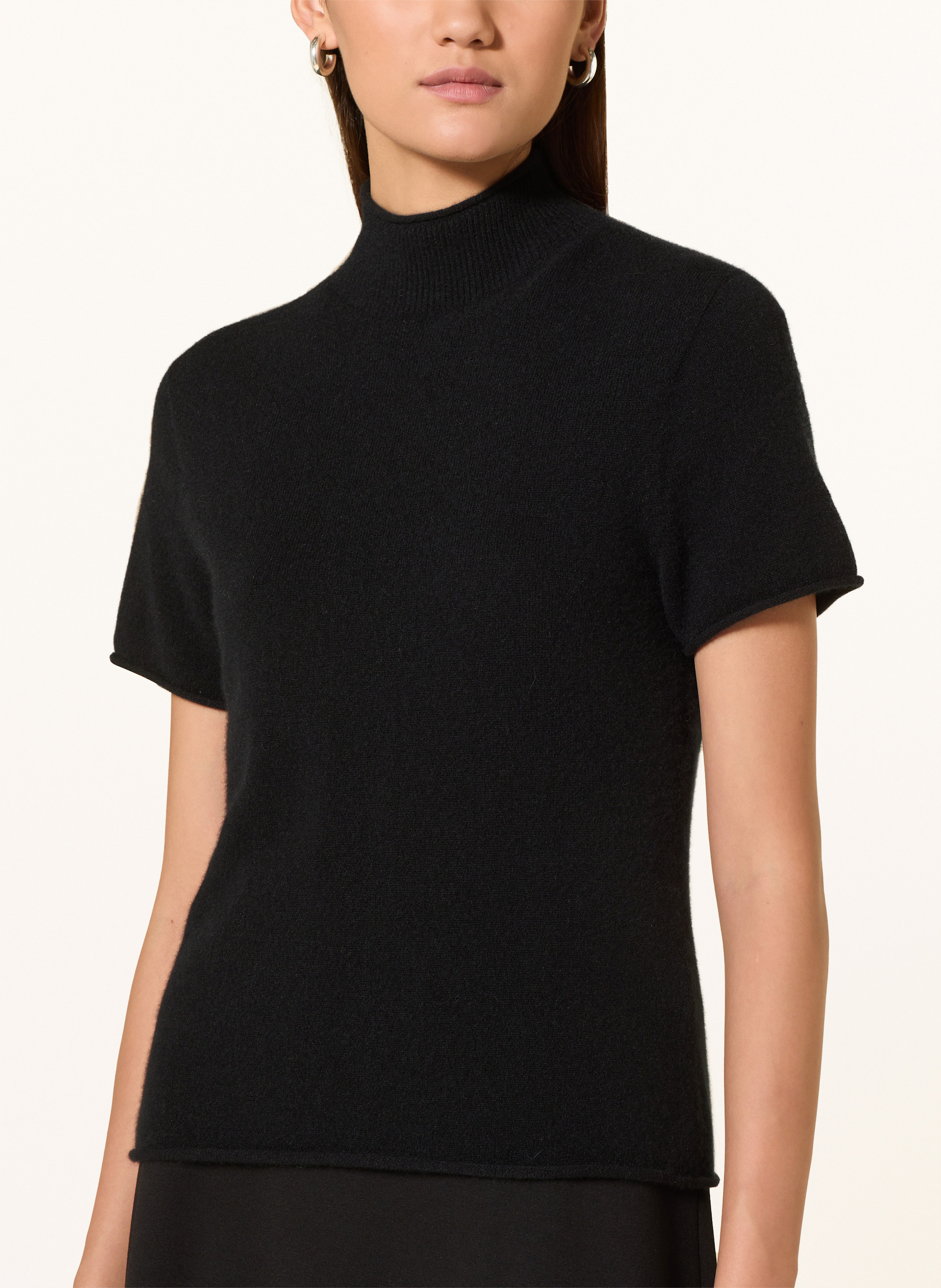 Thumbnail - Drykorn Stricktop Finia Aus Cashmere schwarz