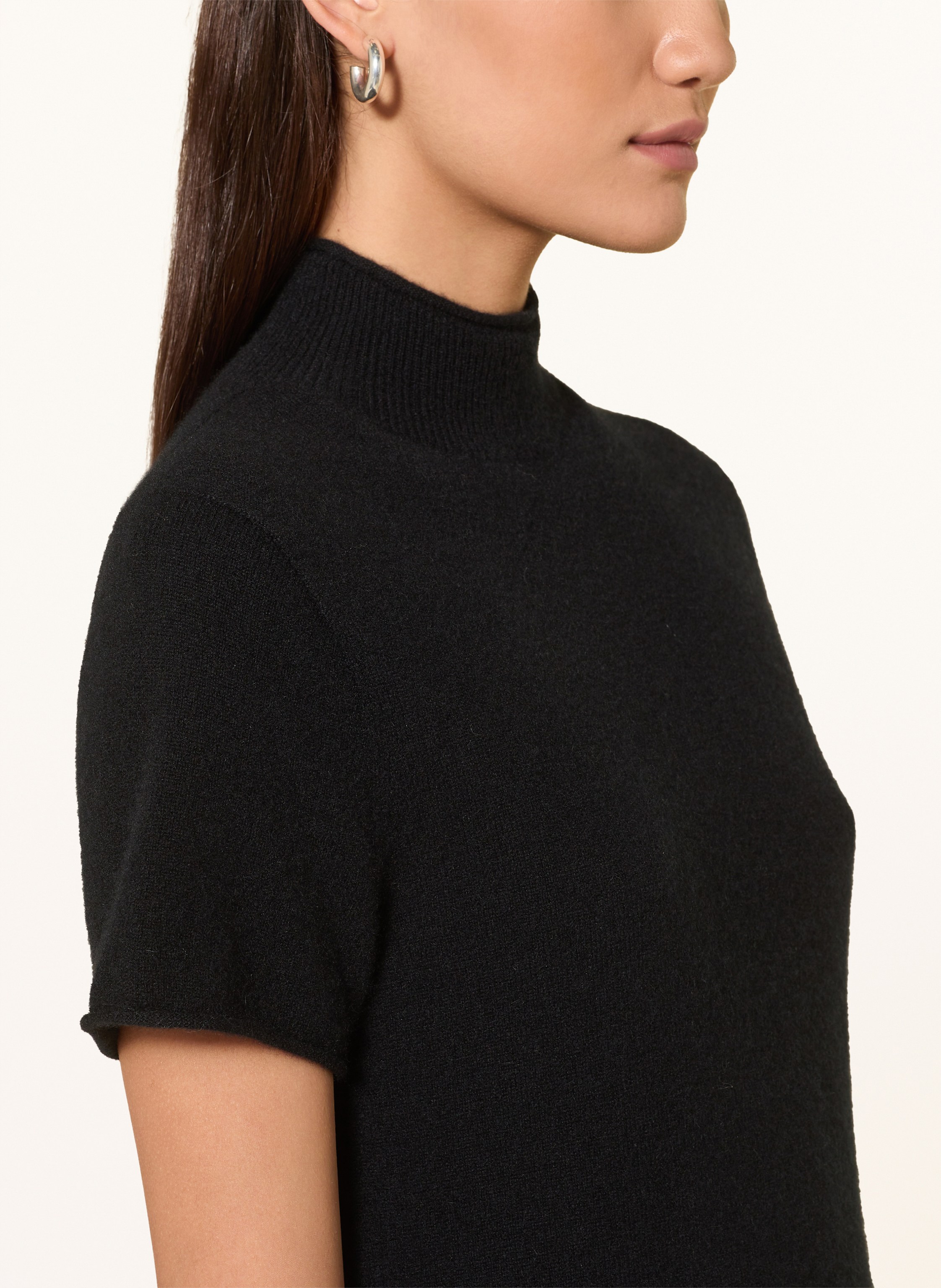 Thumbnail - Drykorn Stricktop Finia Aus Cashmere schwarz