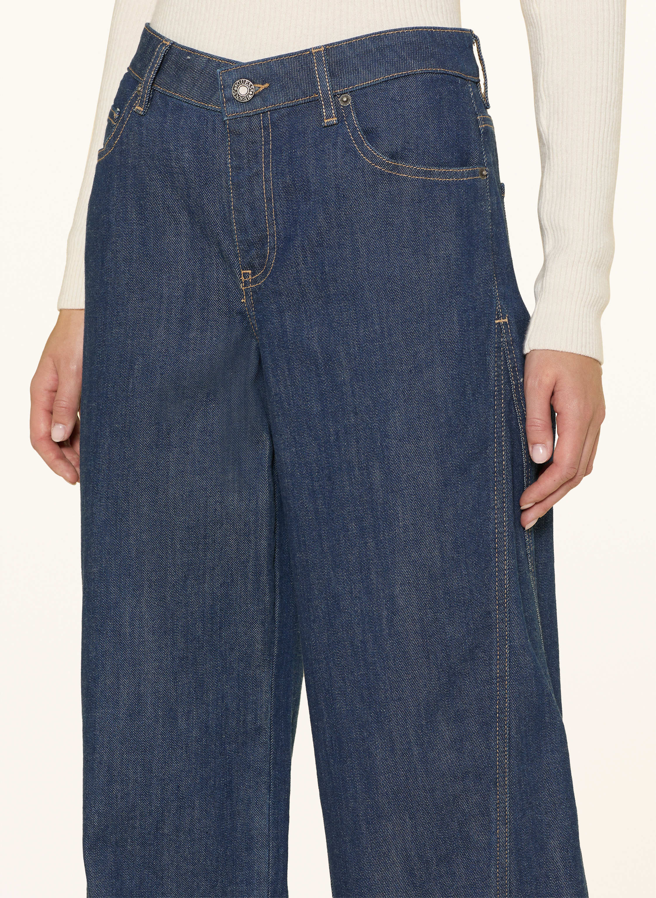 Thumbnail - Guess Jeans Wide Leg Jeans g11 blau