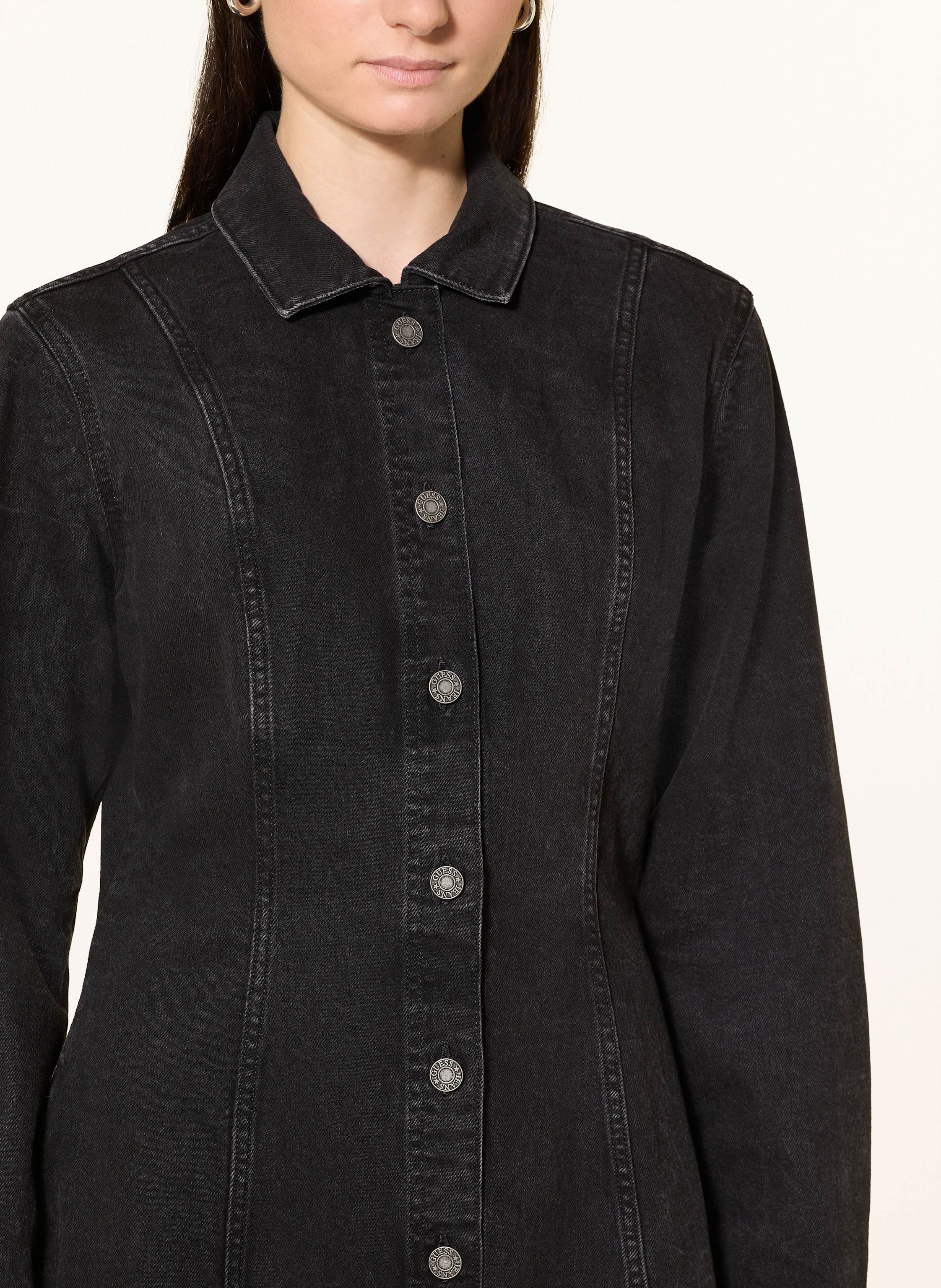 Thumbnail - Guess Jeans Jeanskleid schwarz