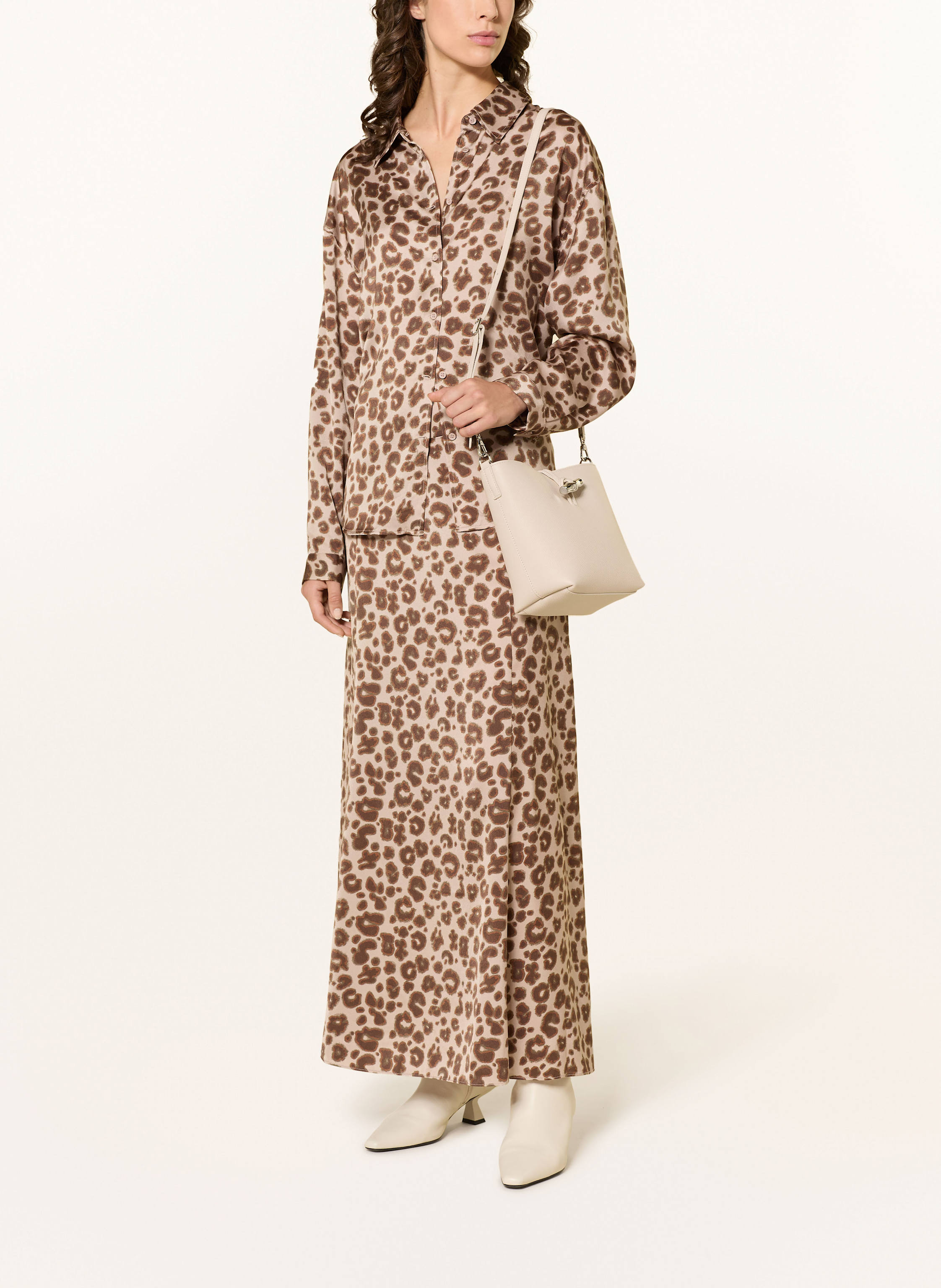 Thumbnail - Longchamp Umhängetasche Le Roseau Small weiss