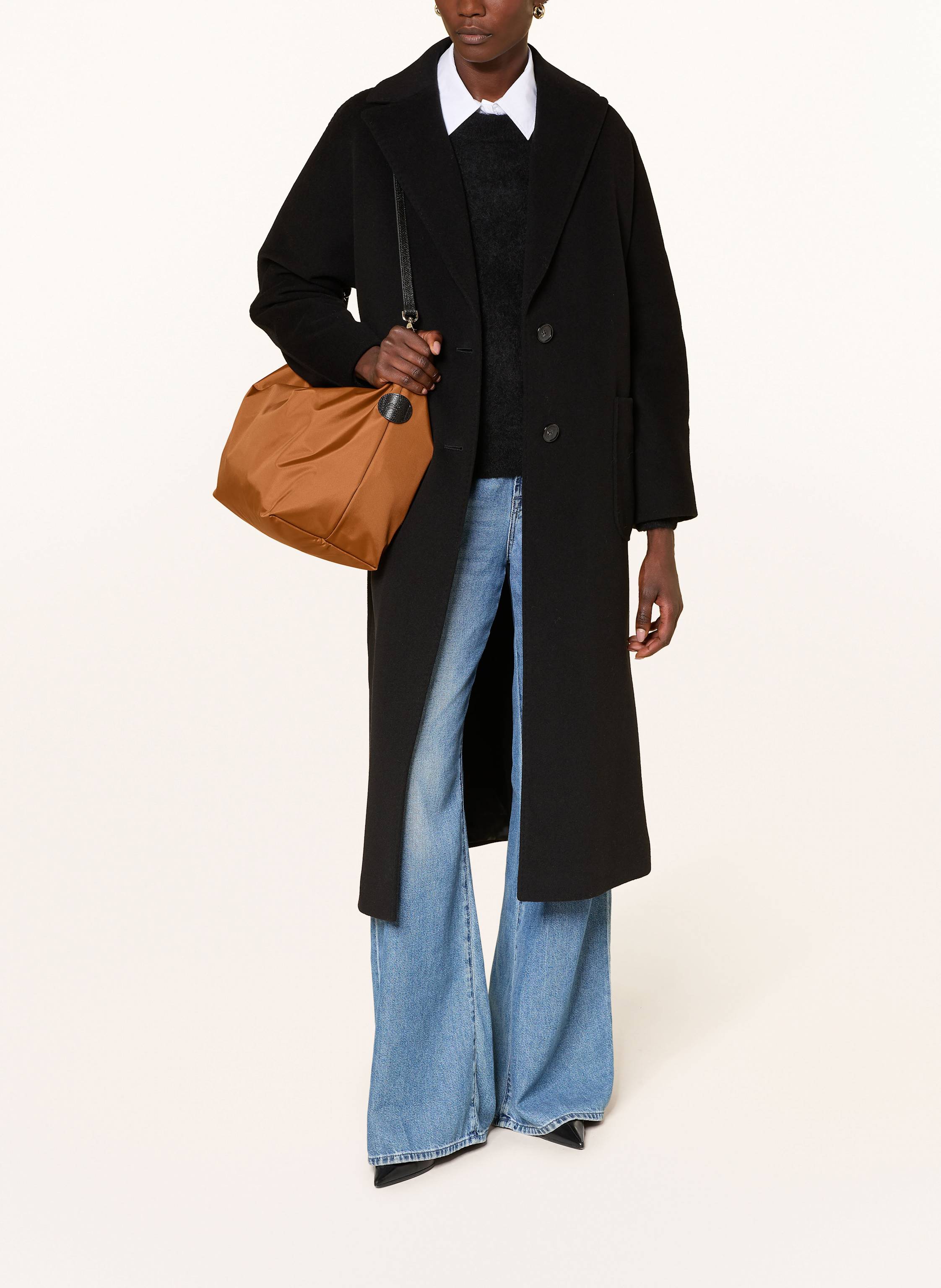 Thumbnail - Longchamp Schultertasche Le Slouchy Bolso braun