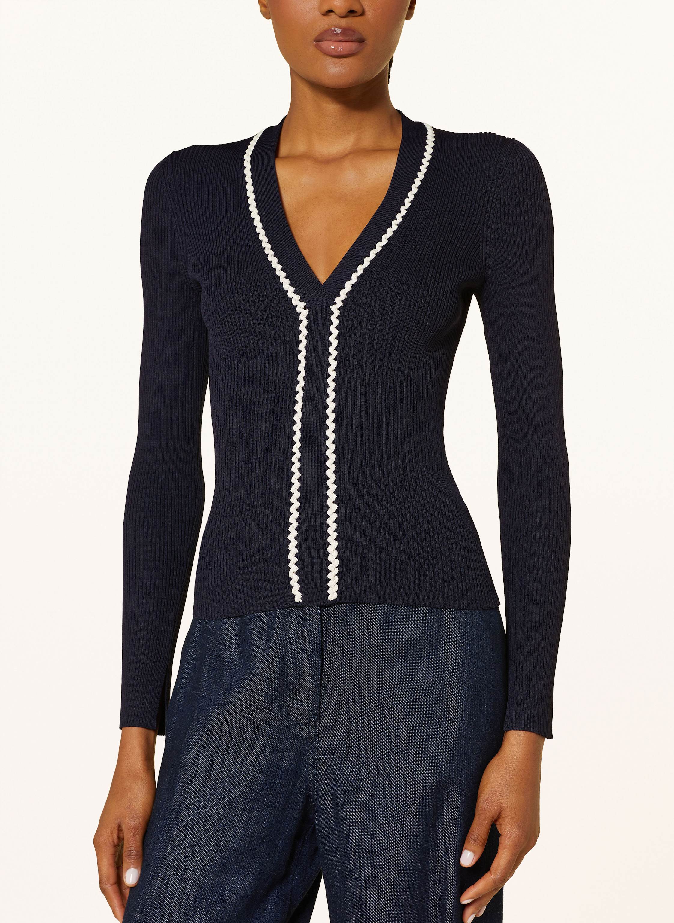 Thumbnail - Reiss Pullover Lauri blau