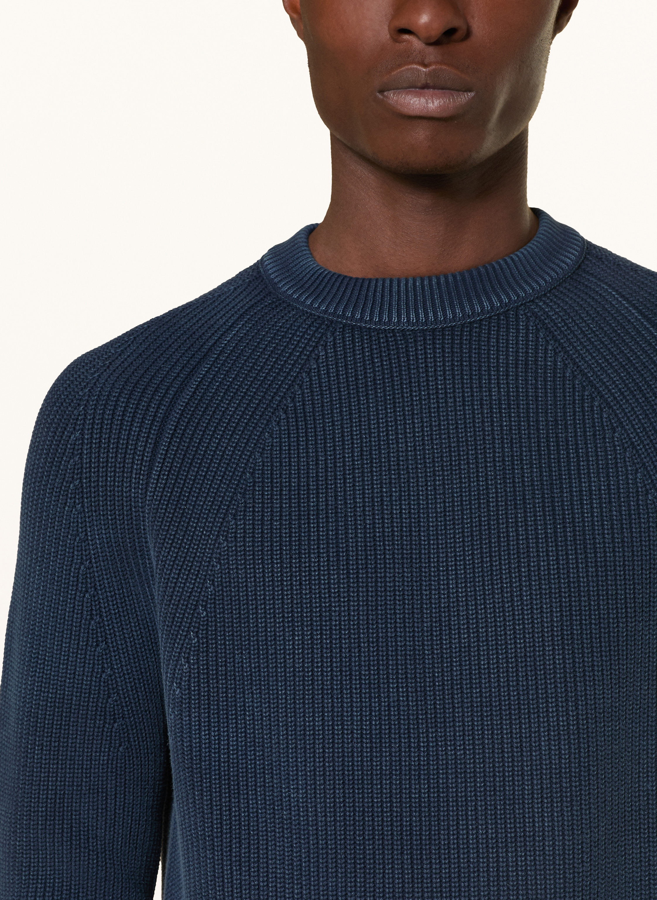 Thumbnail - Drykorn Pullover Rippley blau
