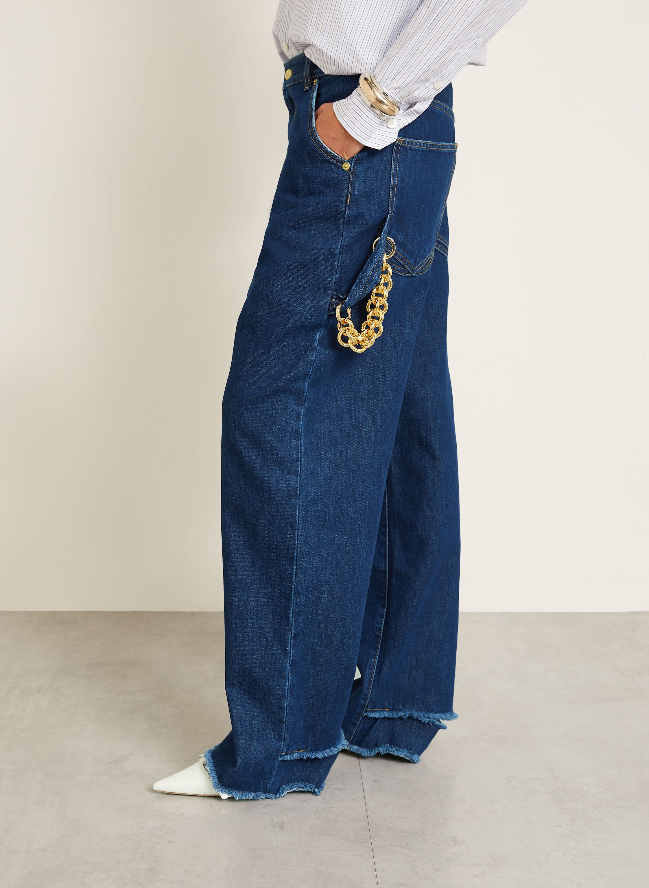 Thumbnail - Darkpark Cargojeans Lisa blau