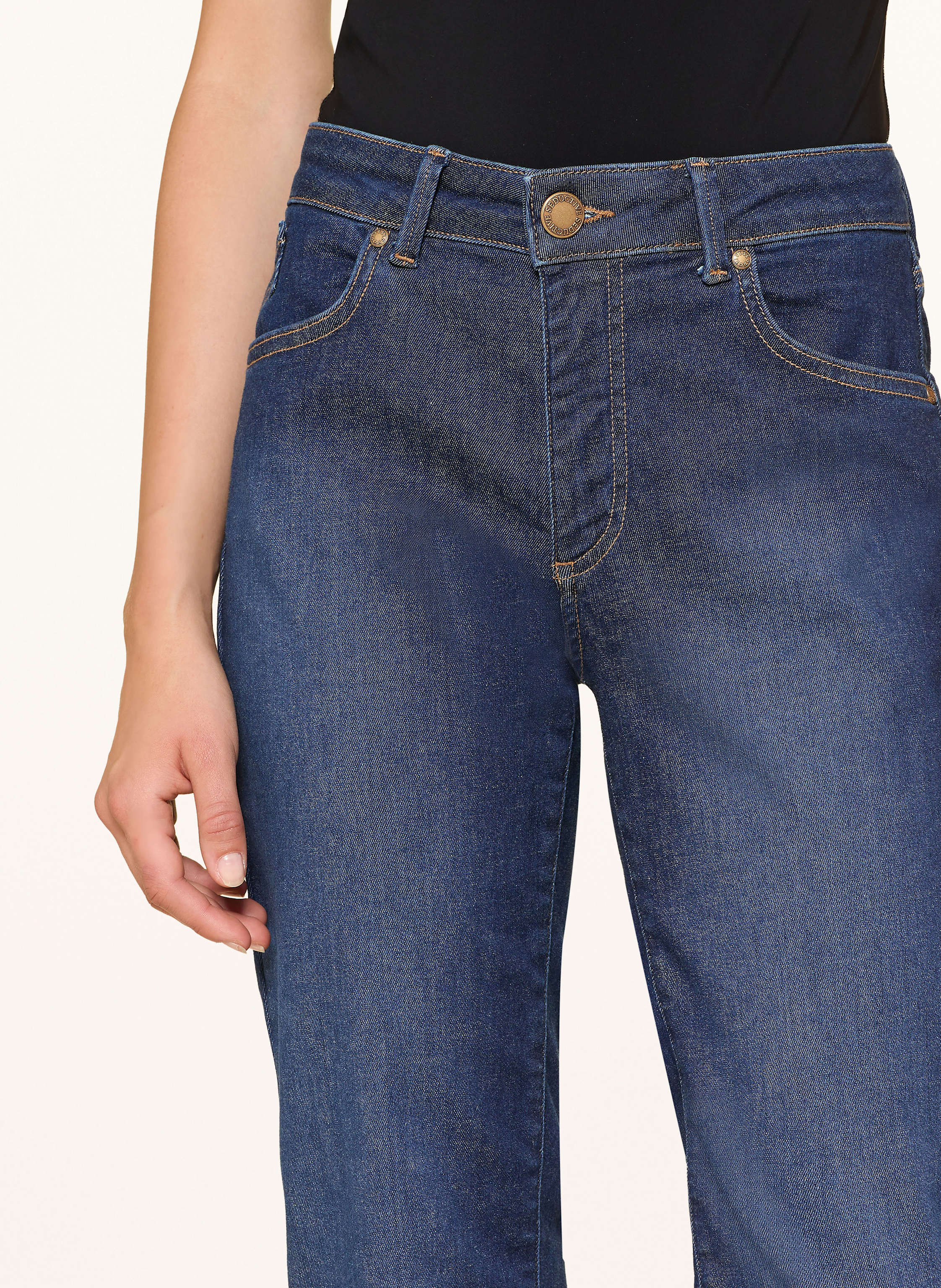 Thumbnail - Seductive Slim Jeans Claire blau