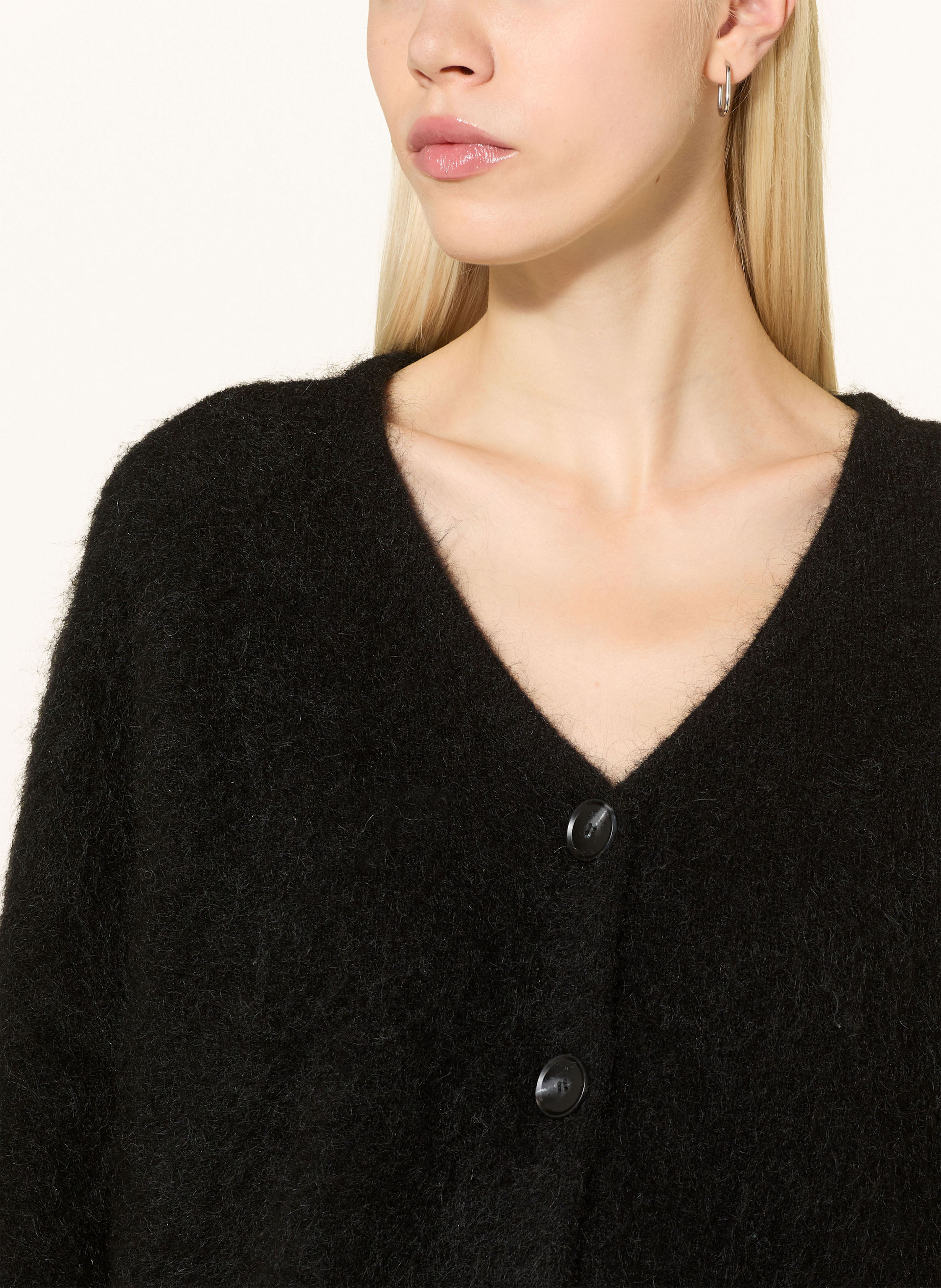 Thumbnail - Gestuz Strickjacke Gzdebbie Mit Mohair schwarz