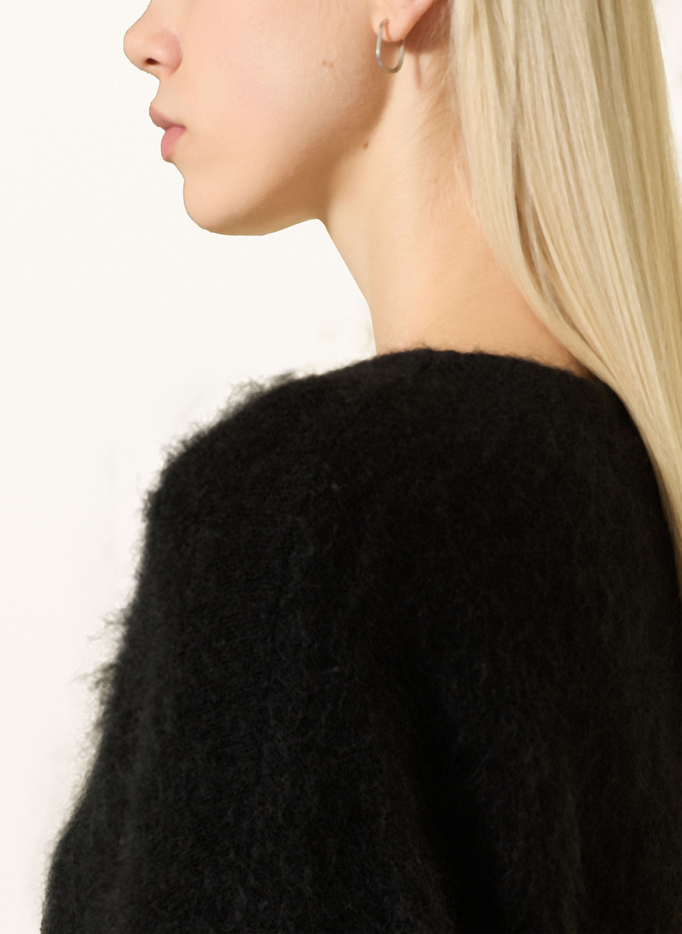 Thumbnail - Gestuz Strickjacke Gzdebbie Mit Mohair schwarz