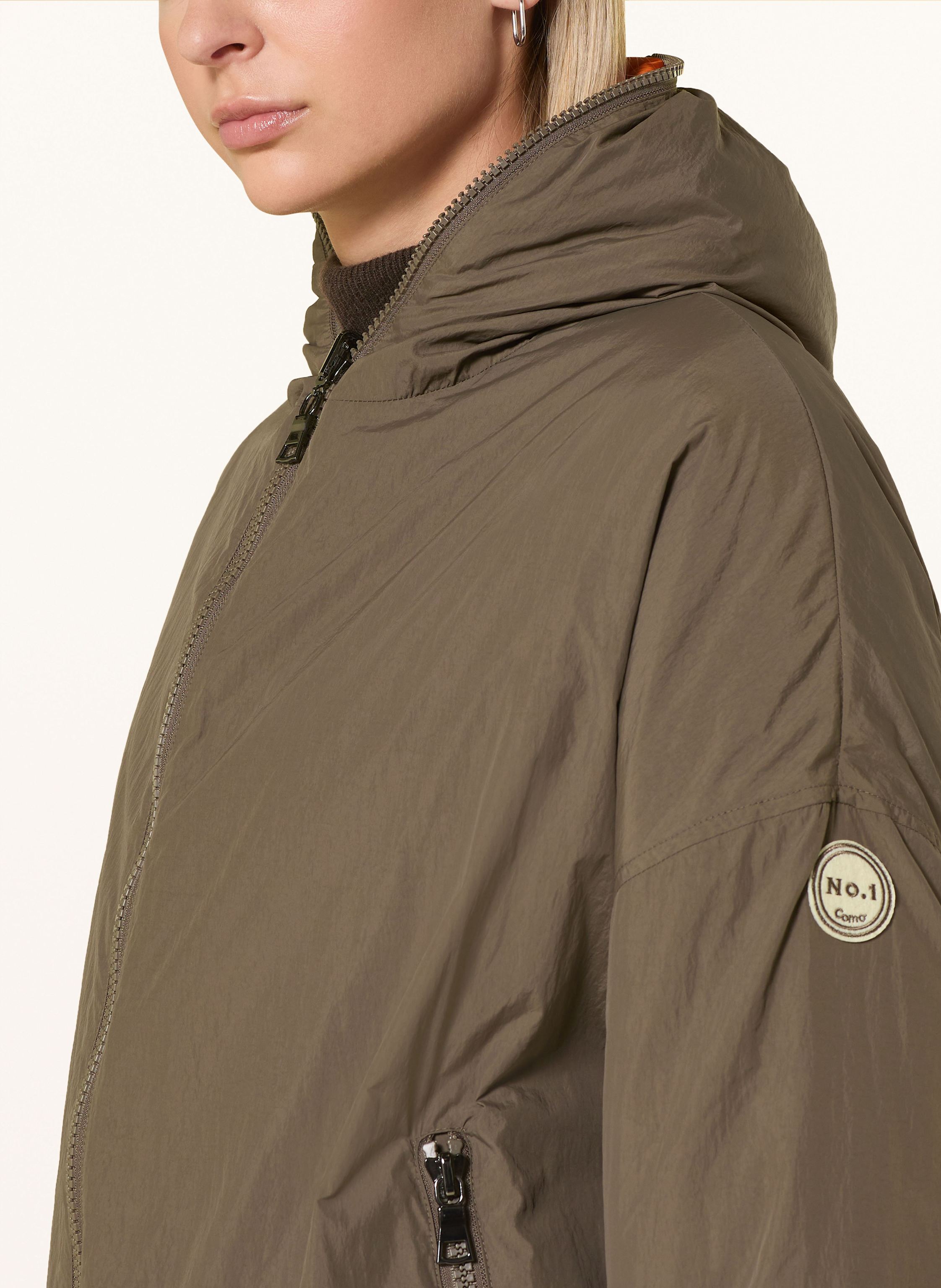 Thumbnail - No.1 Como Jacke Cherry Zum Wenden braun