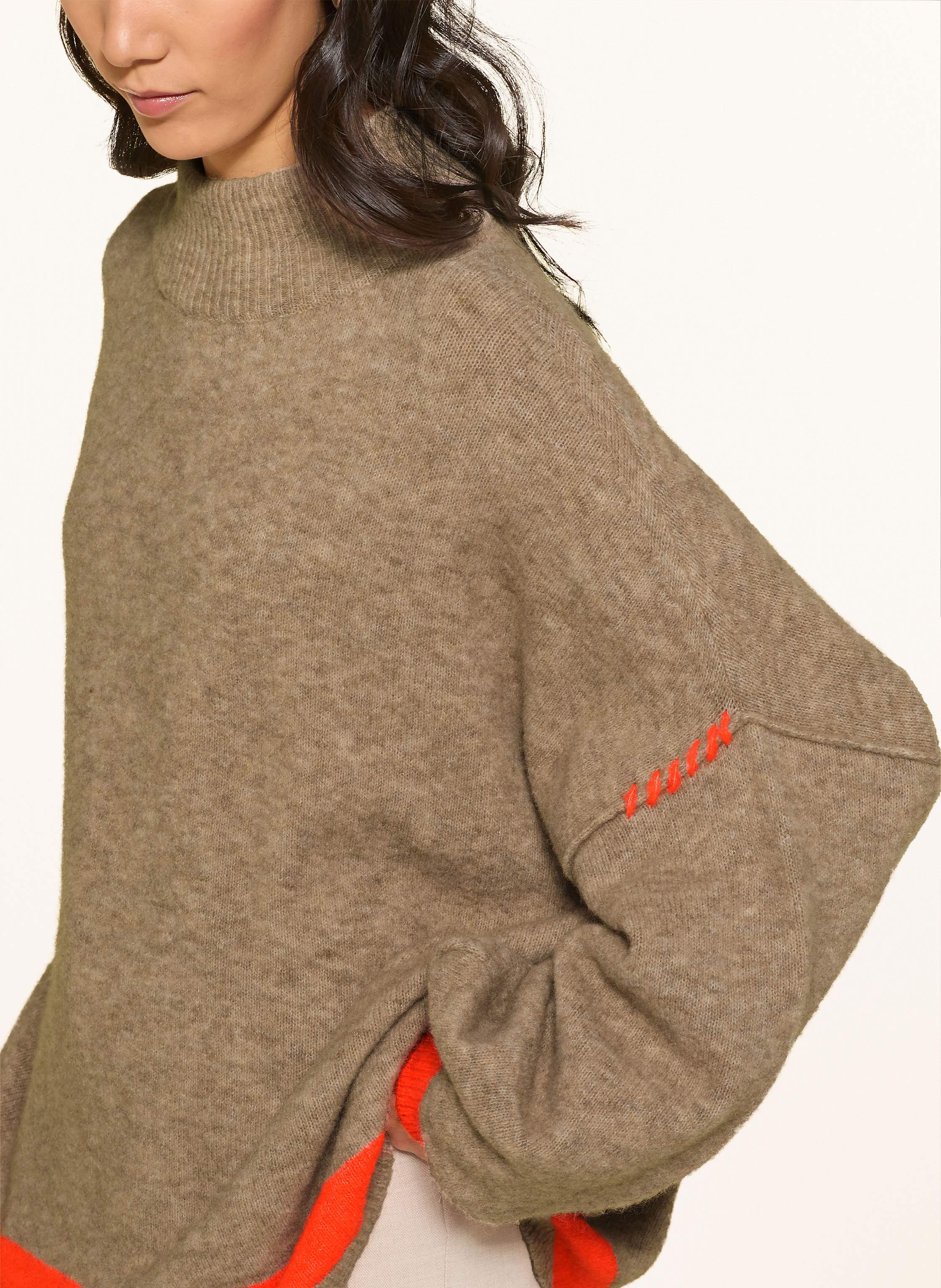 Thumbnail - Grace Oversized-Pullover braun