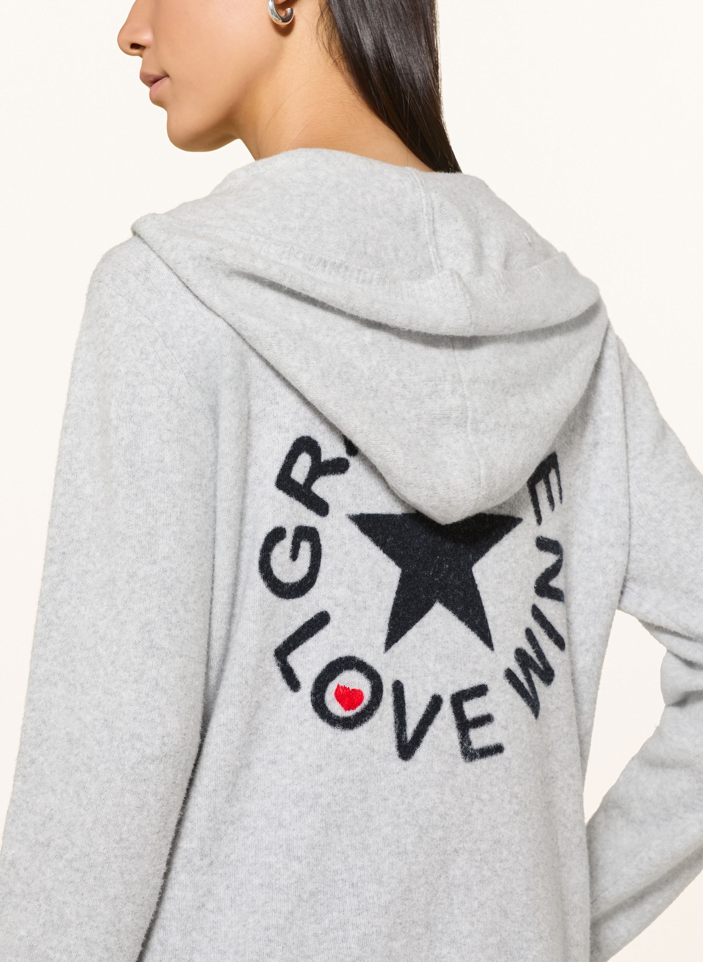 Thumbnail - Grace Strickjacke grau