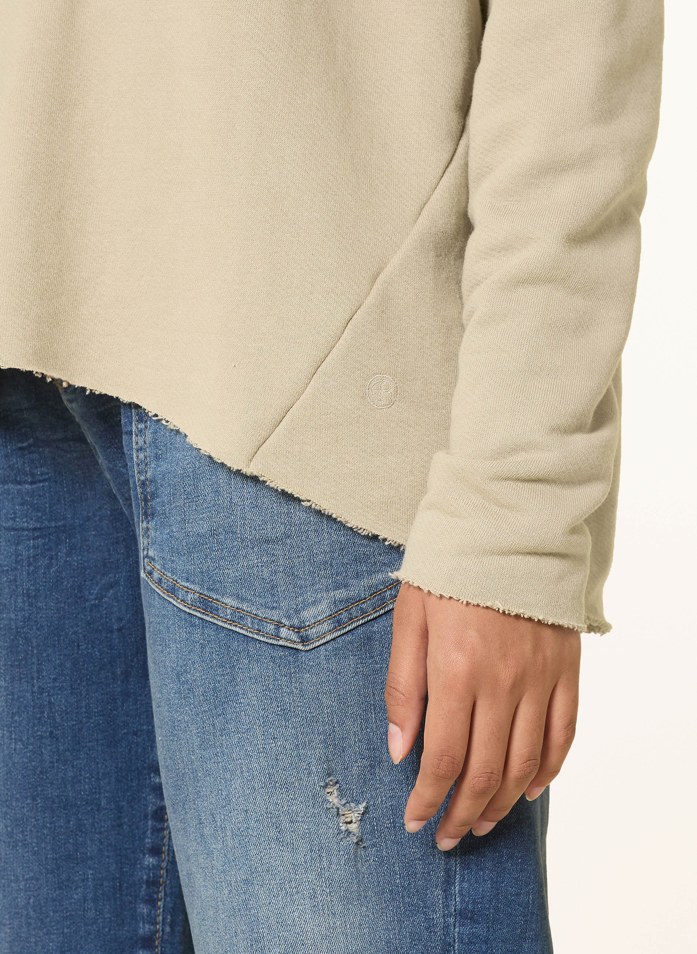 Thumbnail - Elias Rumelis Sweatshirt Valentina beige