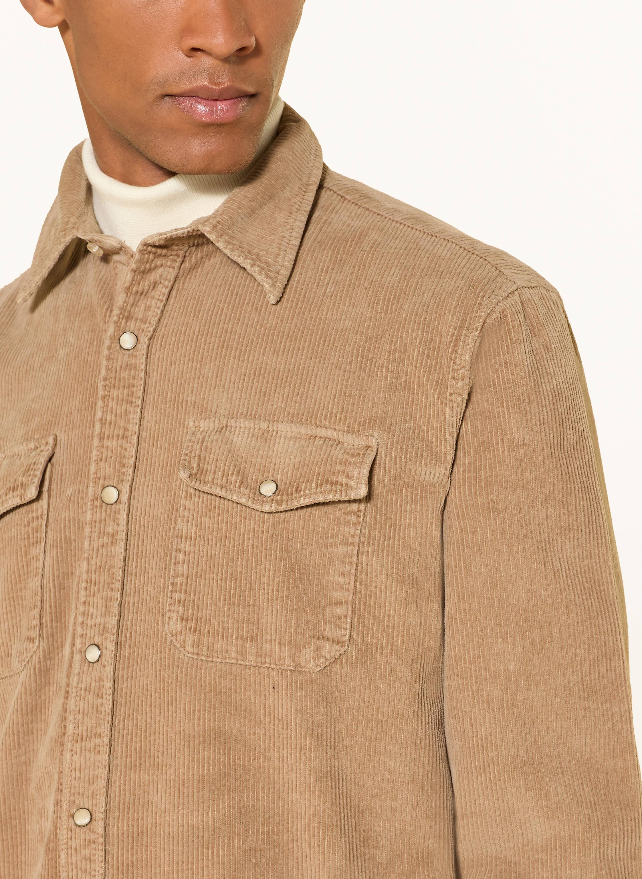 Thumbnail - 7 For All Mankind Cord-Overshirt beige