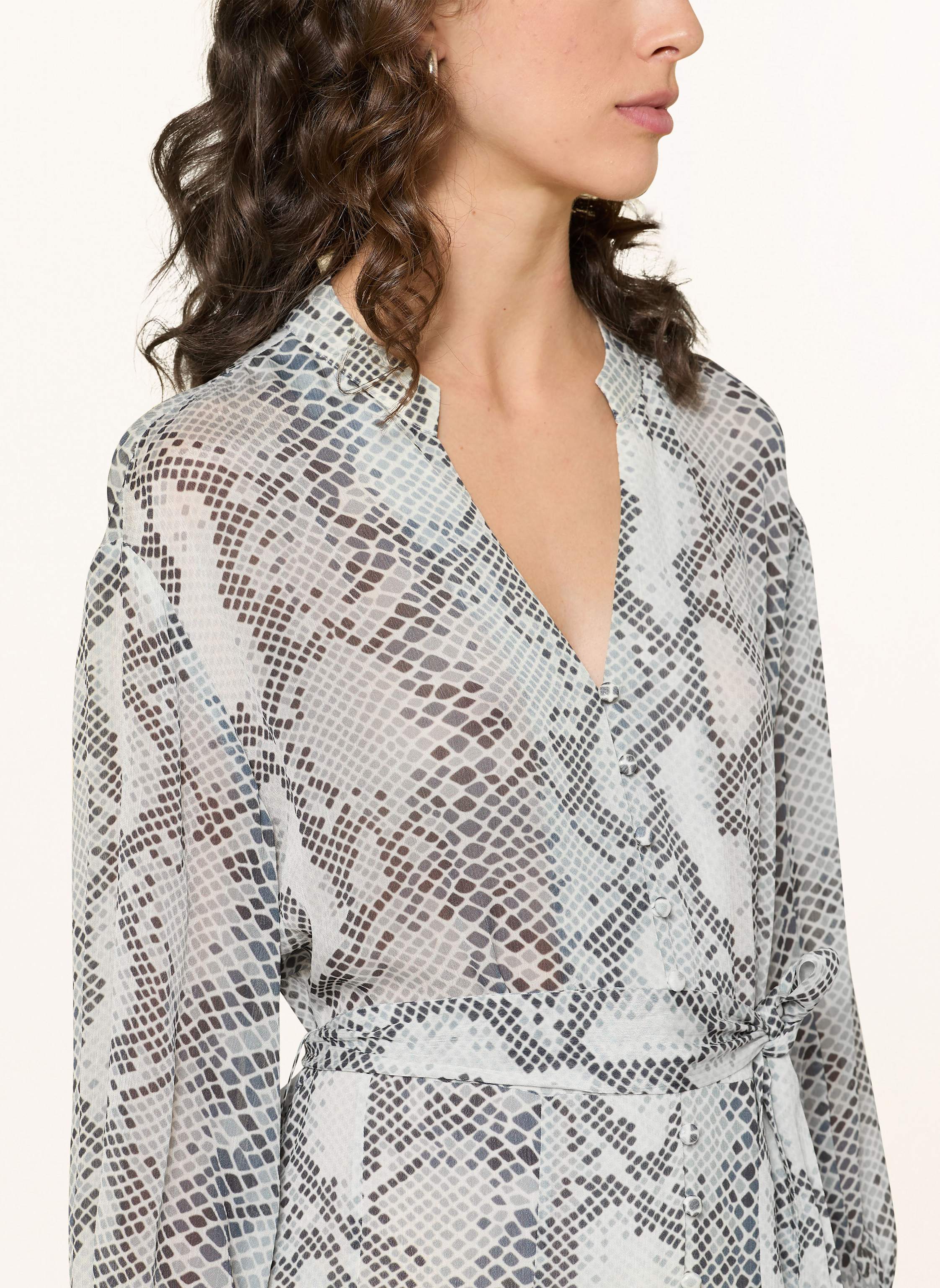 Thumbnail - Mrs & Hugs Kleid Mit 3/4-Arm grau