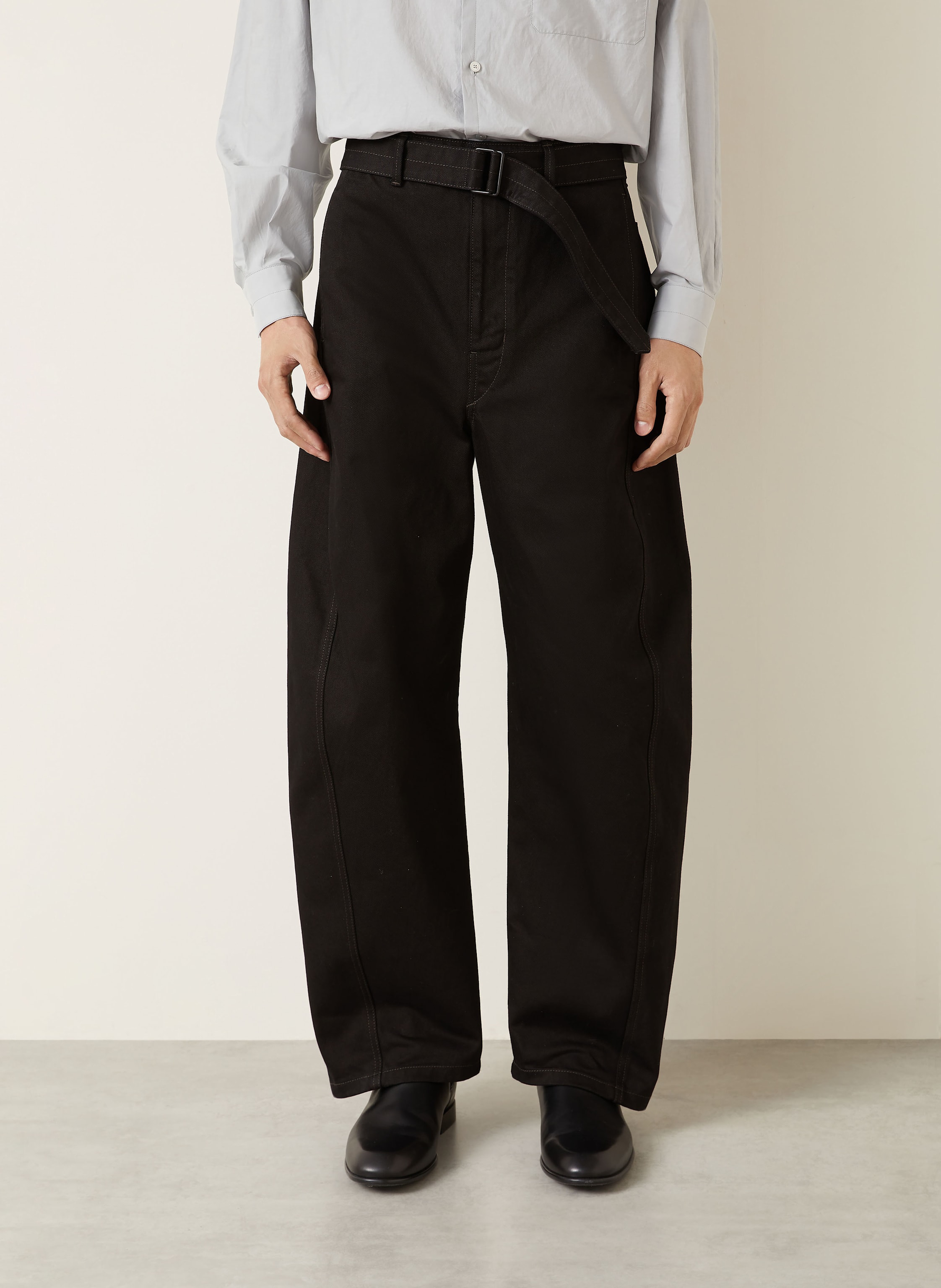 Thumbnail - Lemaire Hose Regular Fit schwarz