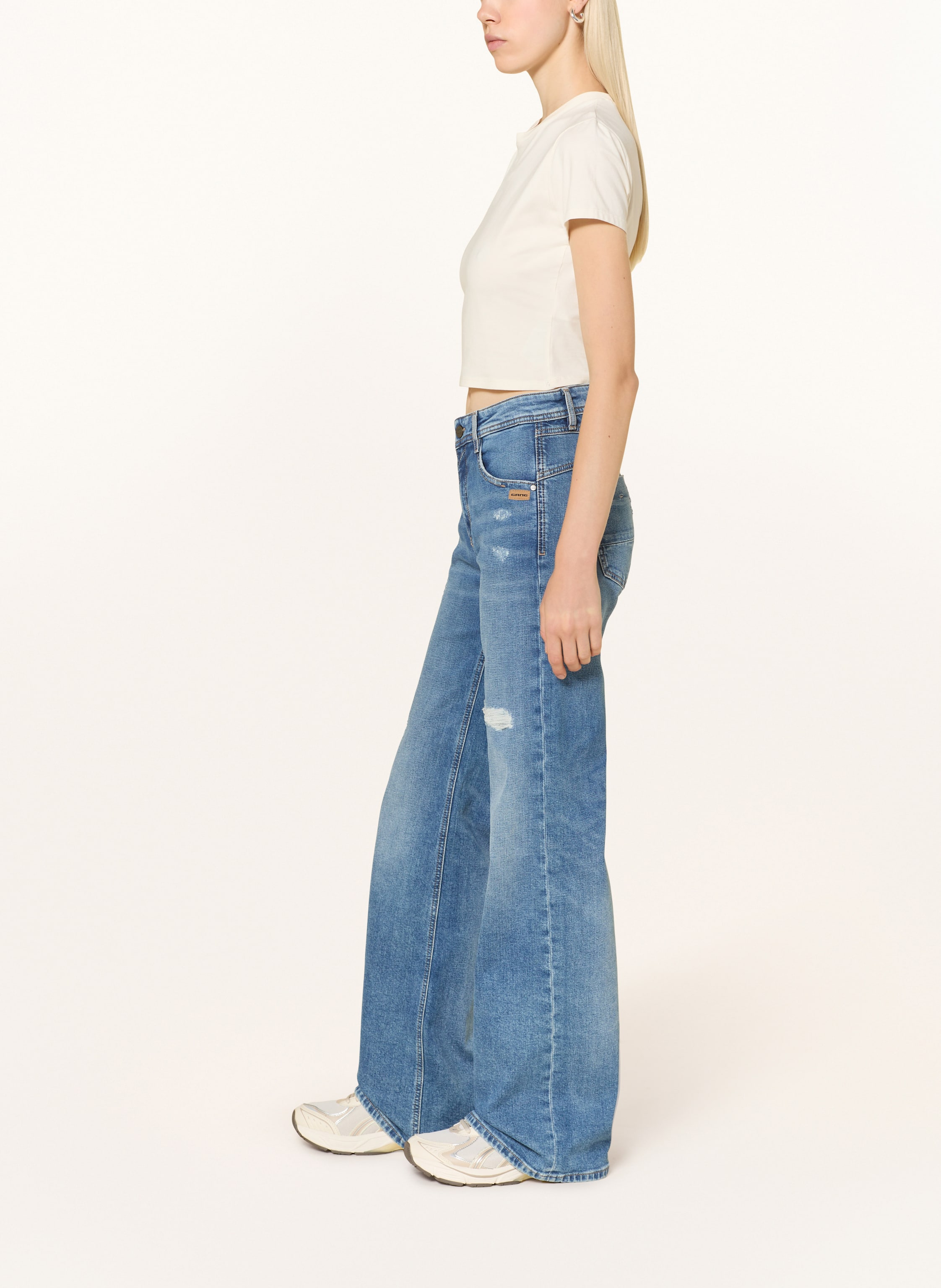 Thumbnail - Gang Wide Leg Jeans 94amelie Wide blau