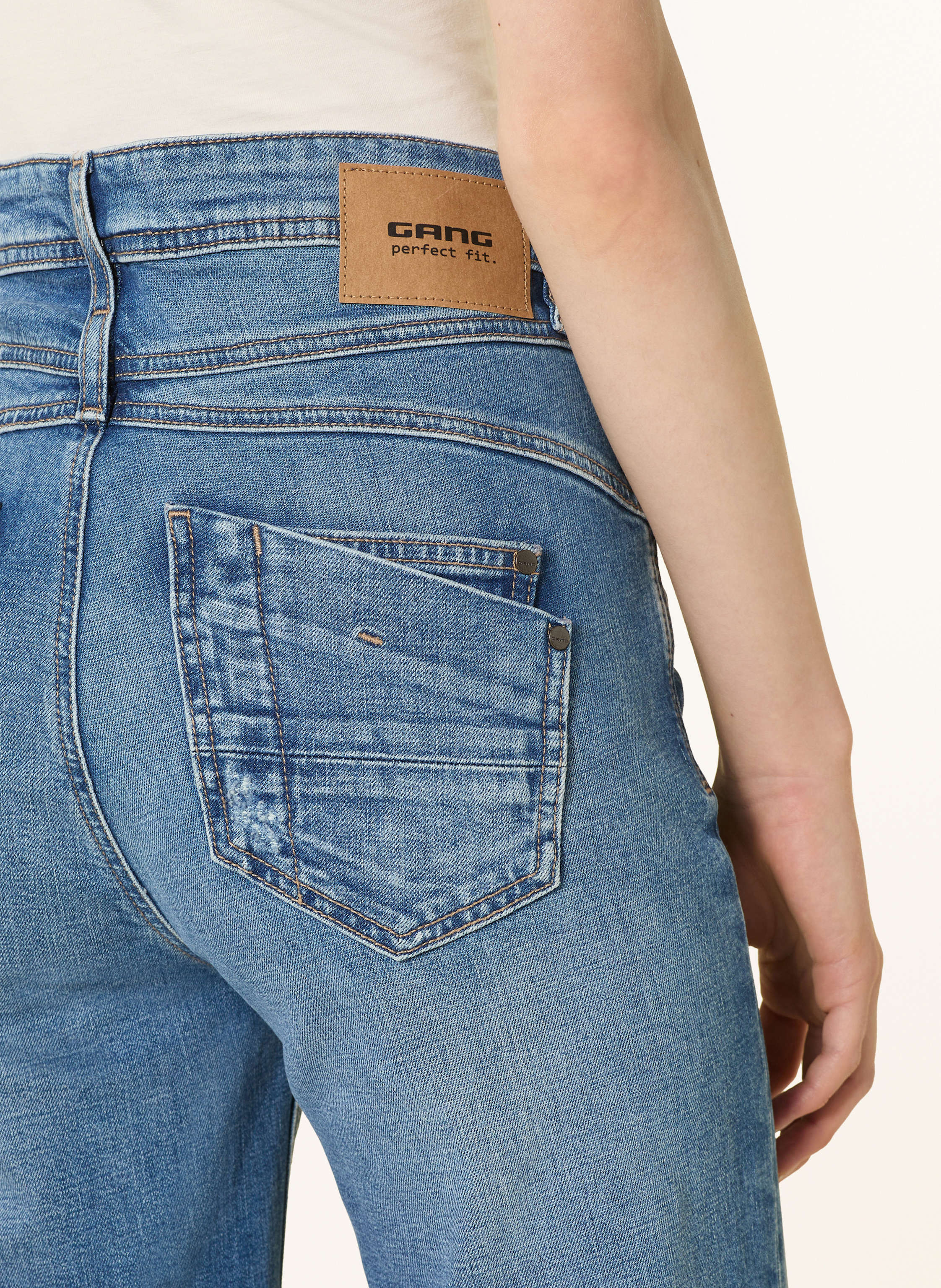 Thumbnail - Gang Wide Leg Jeans 94amelie Wide blau