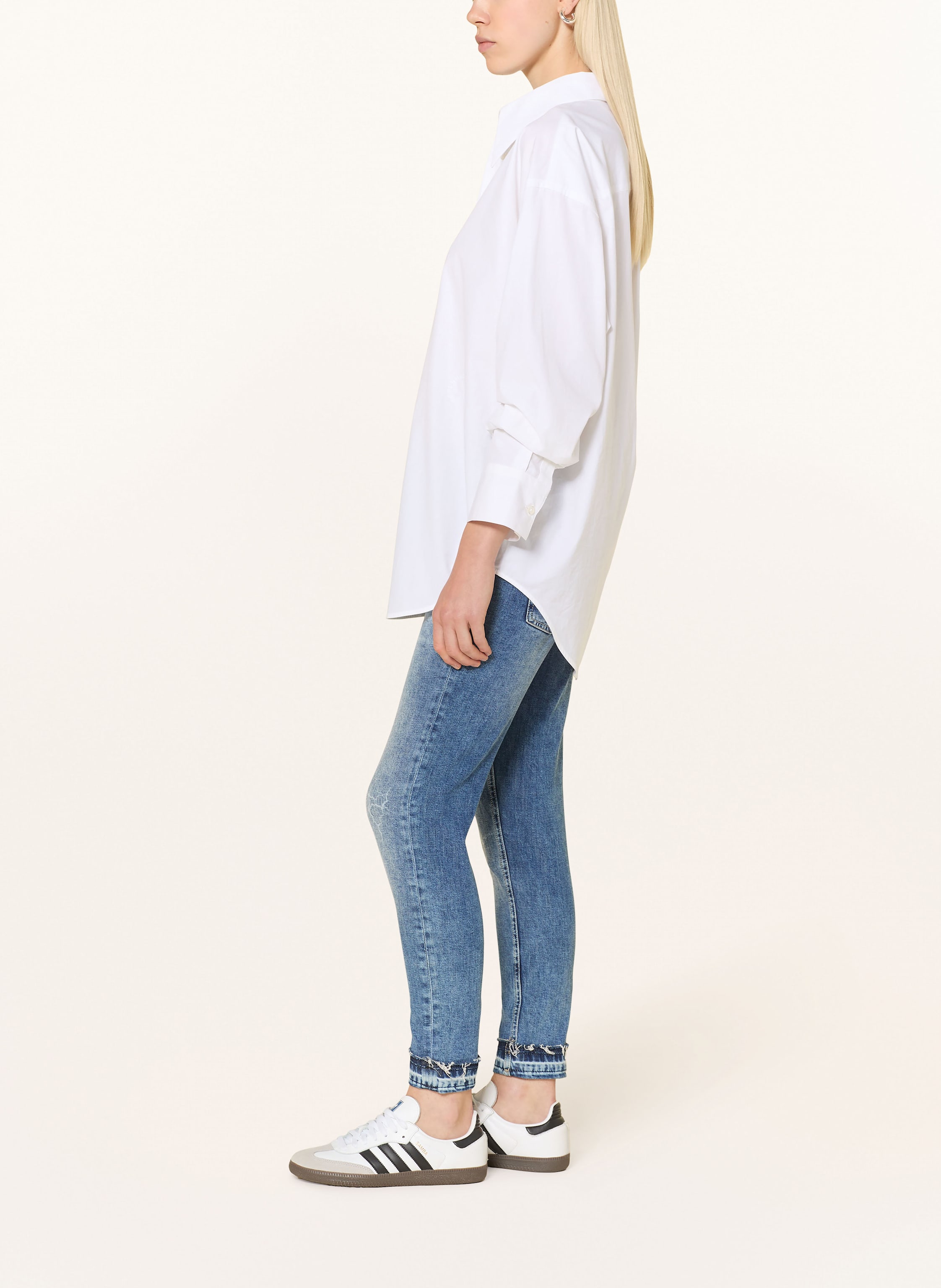 Thumbnail - Gang Cropped Jeans 94amelie Cropped blau