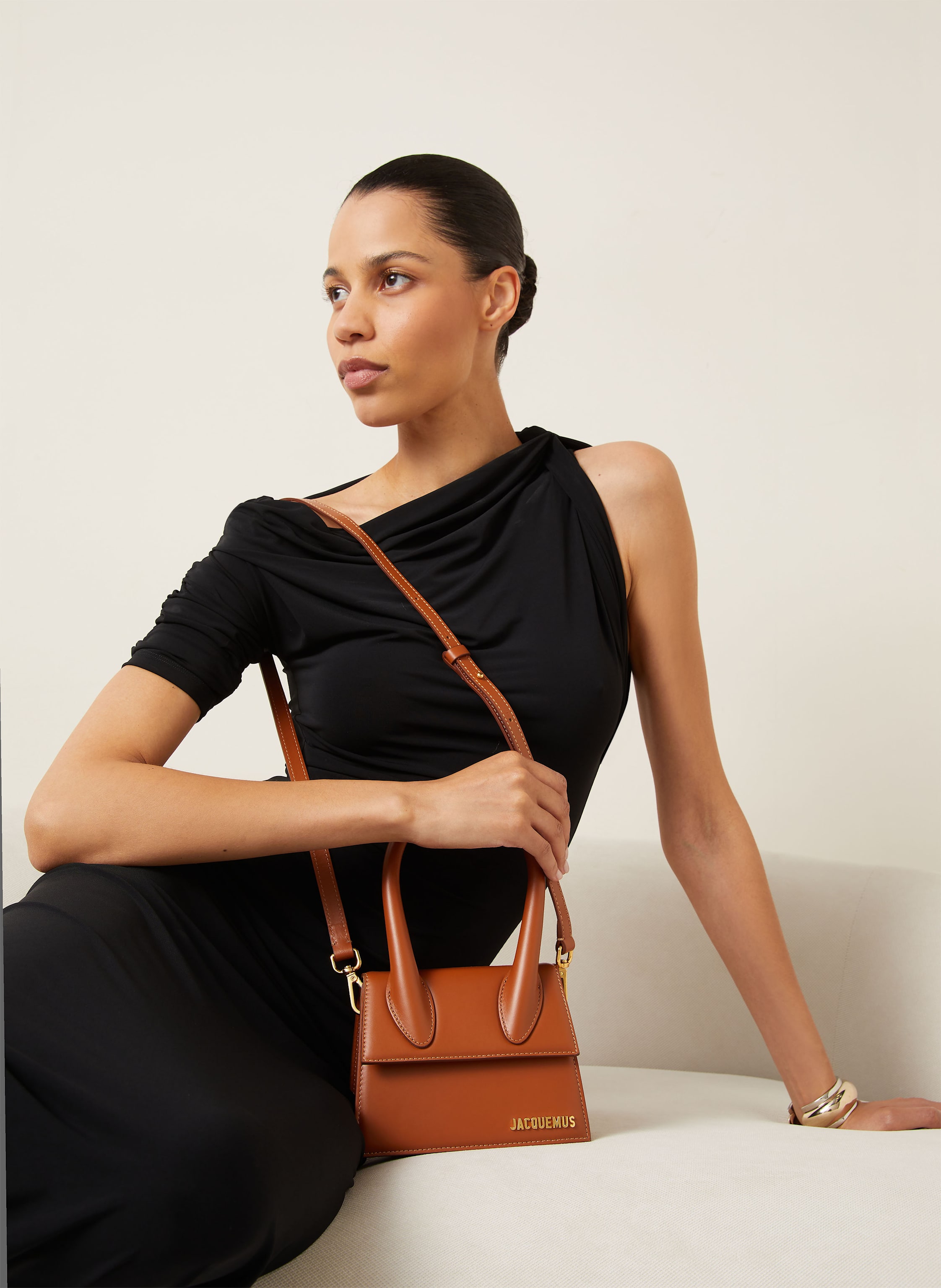 Thumbnail - Jacquemus Handtasche Le Chiquito Moyen braun