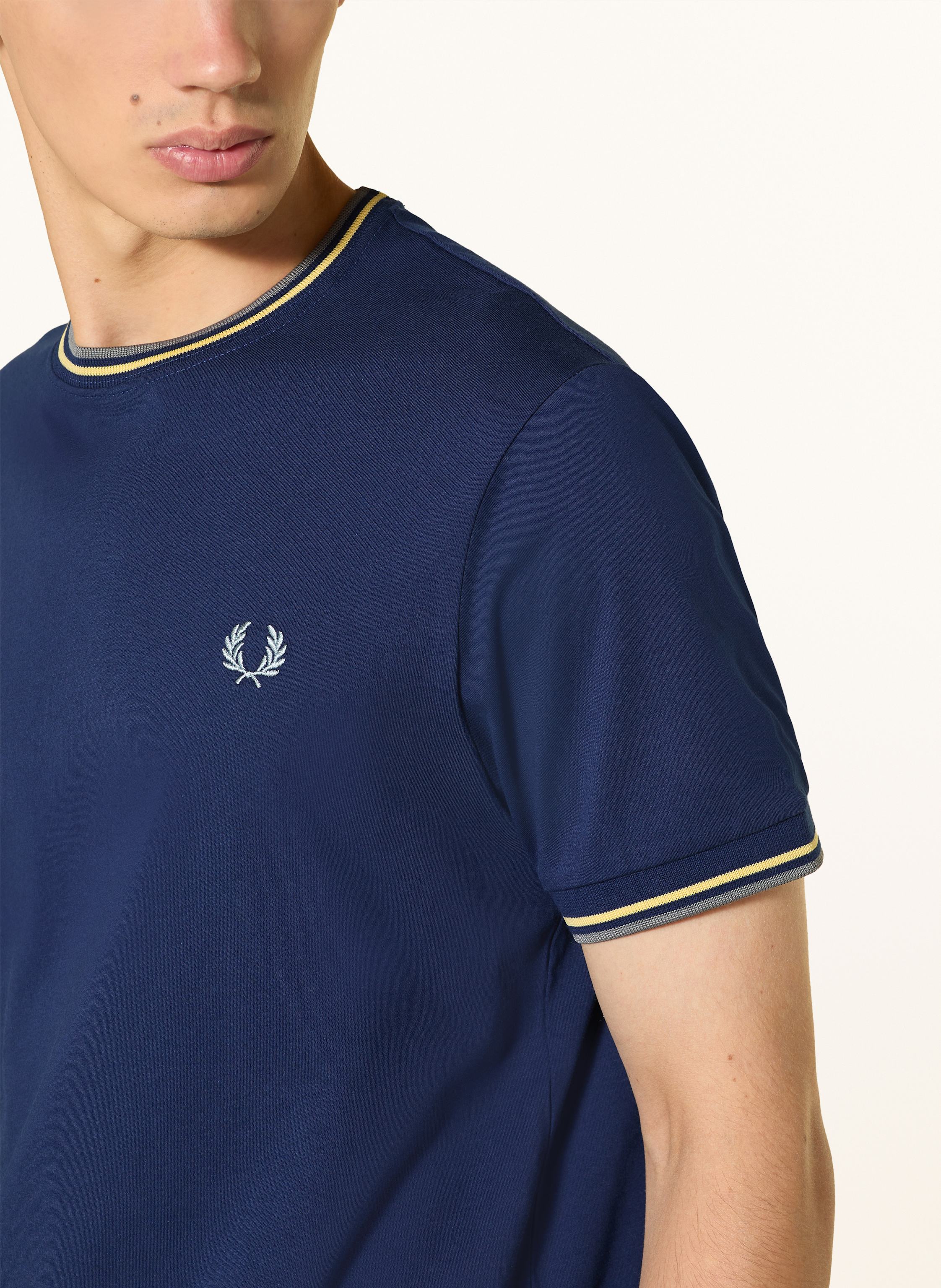 Thumbnail - Fred Perry T-Shirt blau