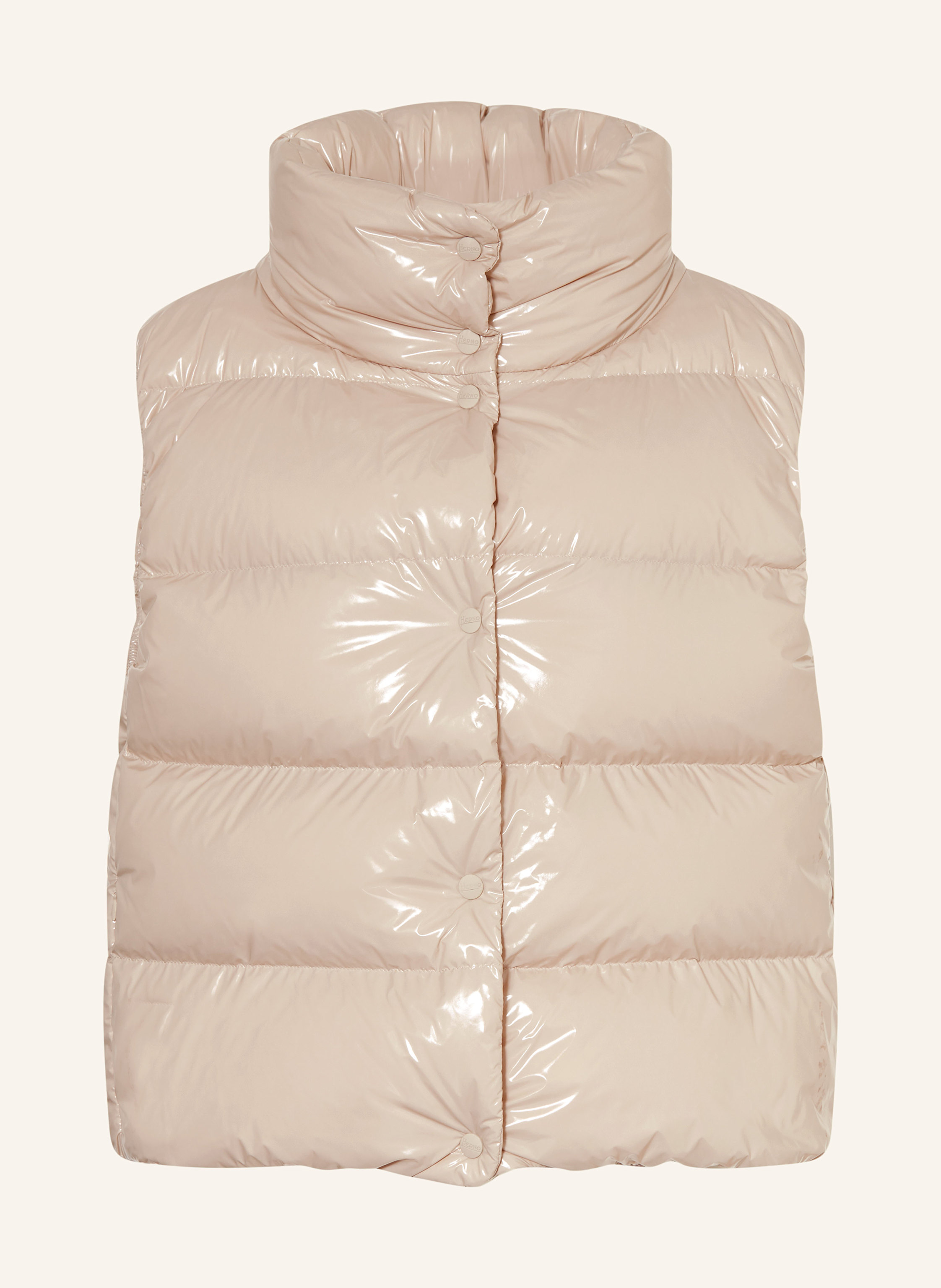 HERNO Down vest in cream