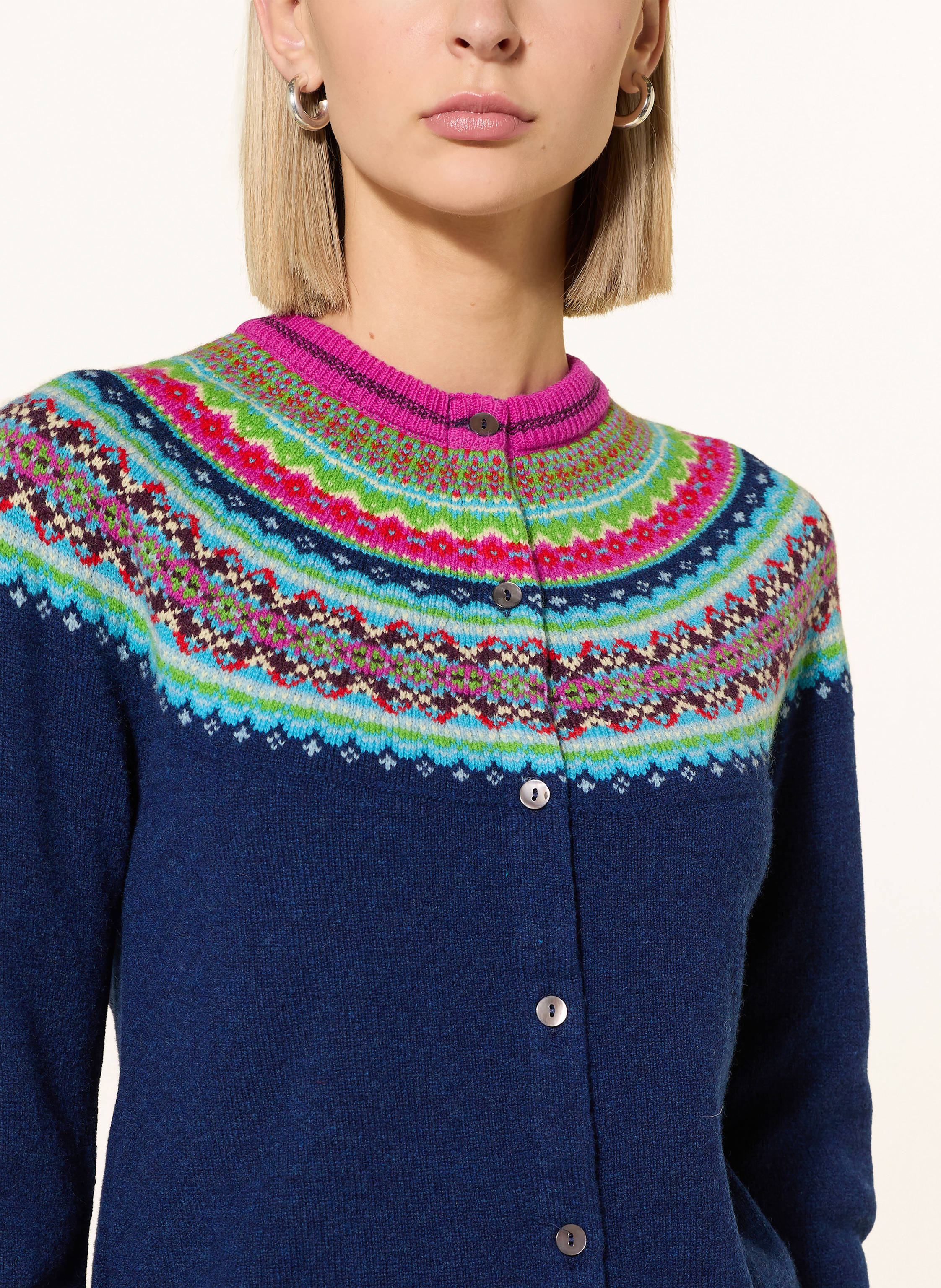 Thumbnail - Eribé Strickjacke Alpine blau