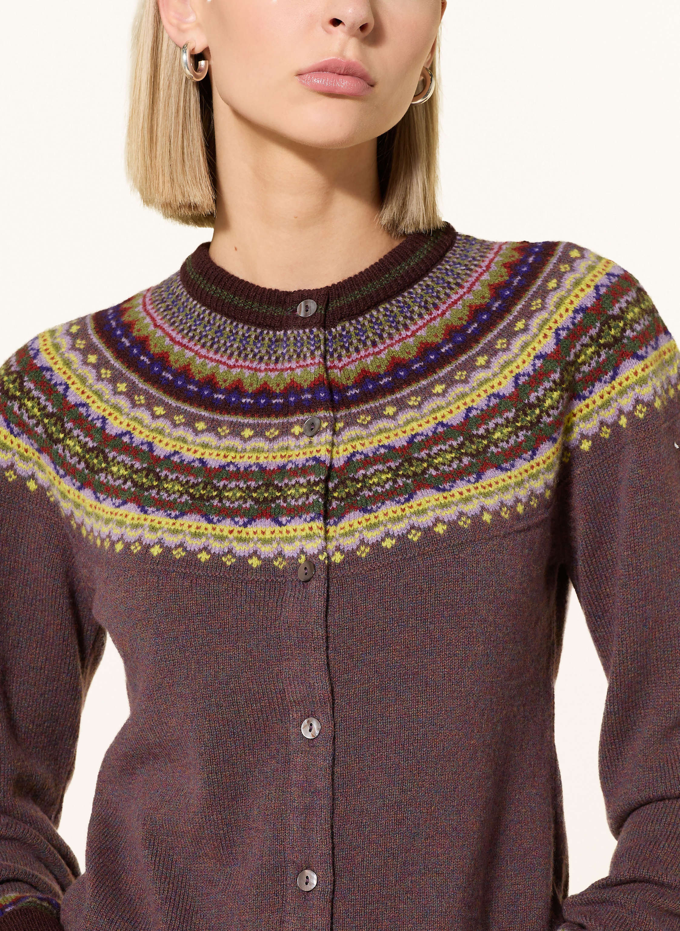 Thumbnail - Eribé Strickjacke Alpine lila