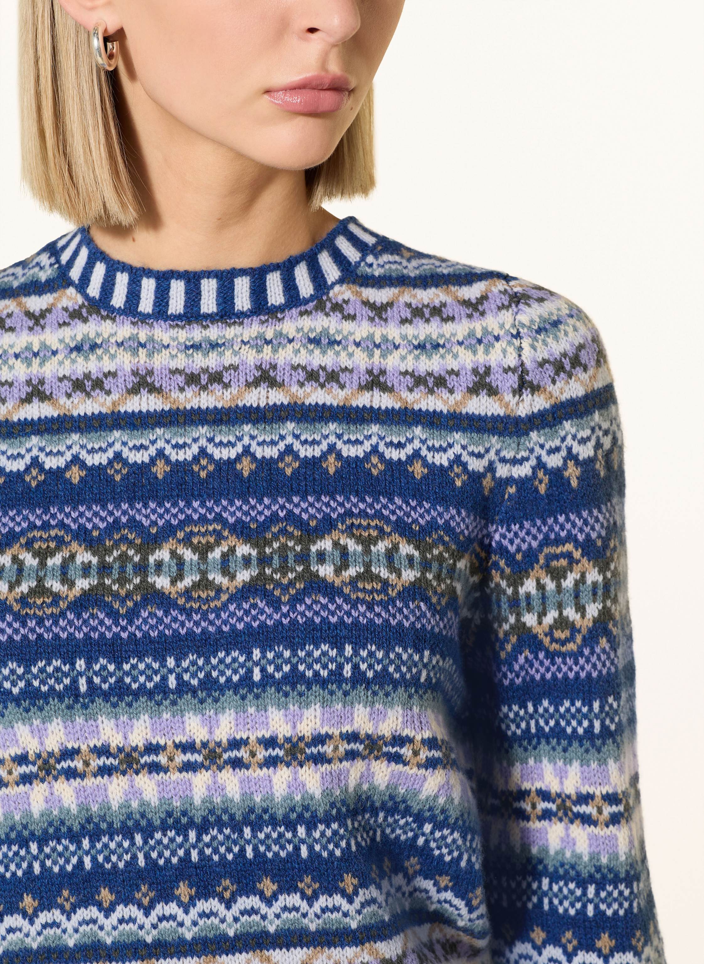 Thumbnail - Eribé Pullover Kinross blau