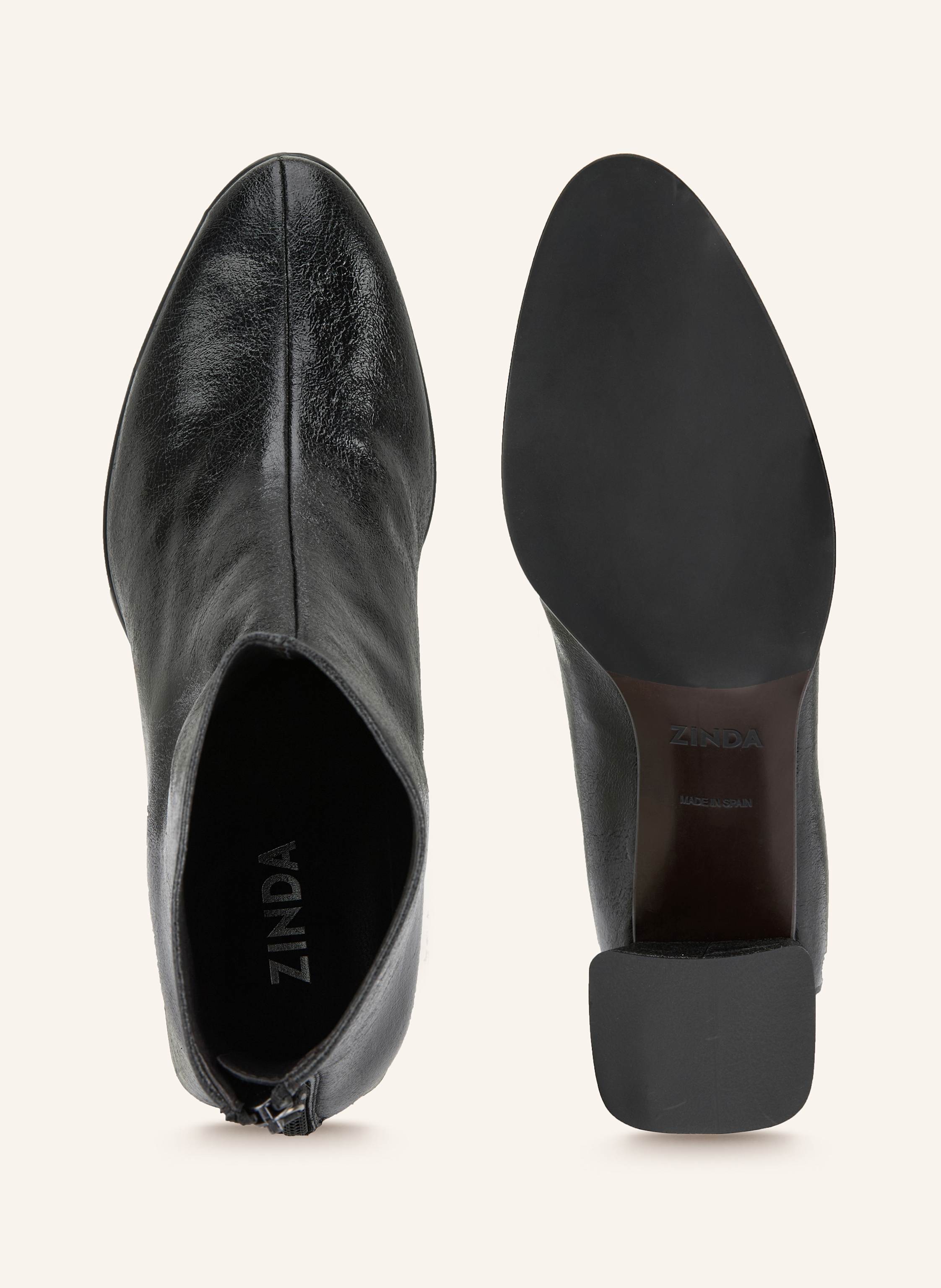 Thumbnail - Zinda Lackstiefeletten Haiti schwarz