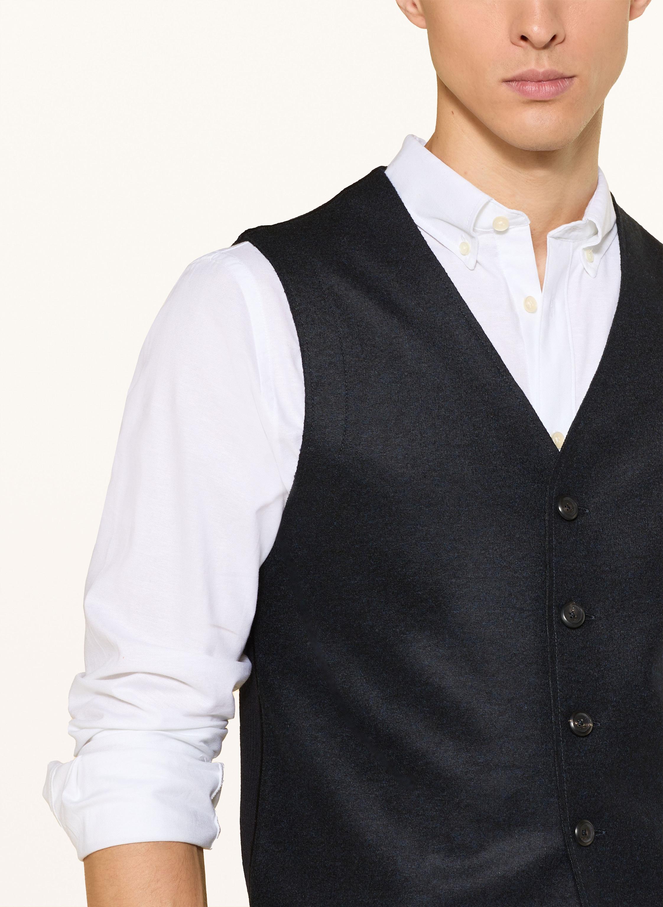 Thumbnail - Maerz Muenchen Strickweste Im Materialmix blau