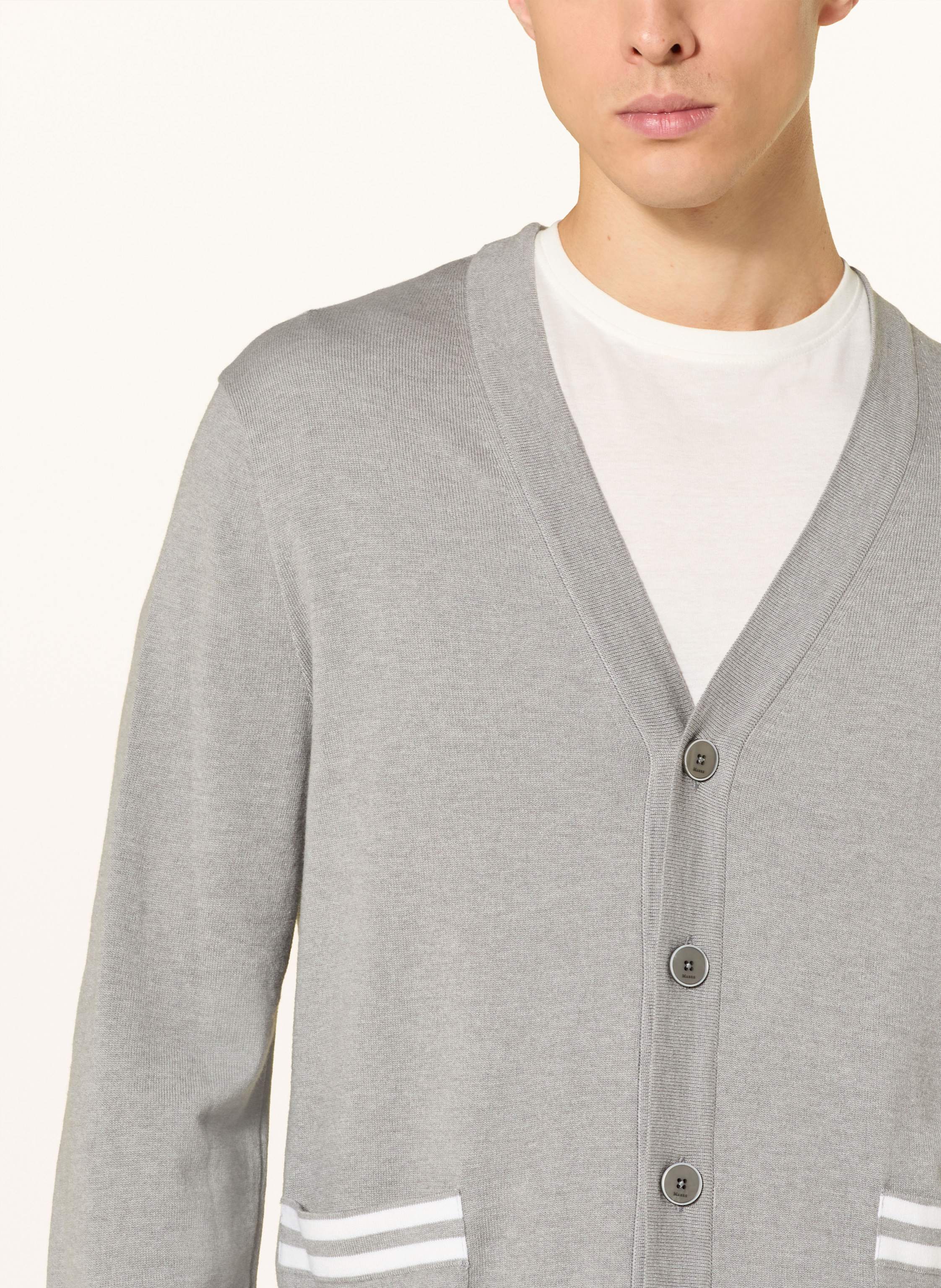 Thumbnail - Maerz Muenchen Strickjacke grau